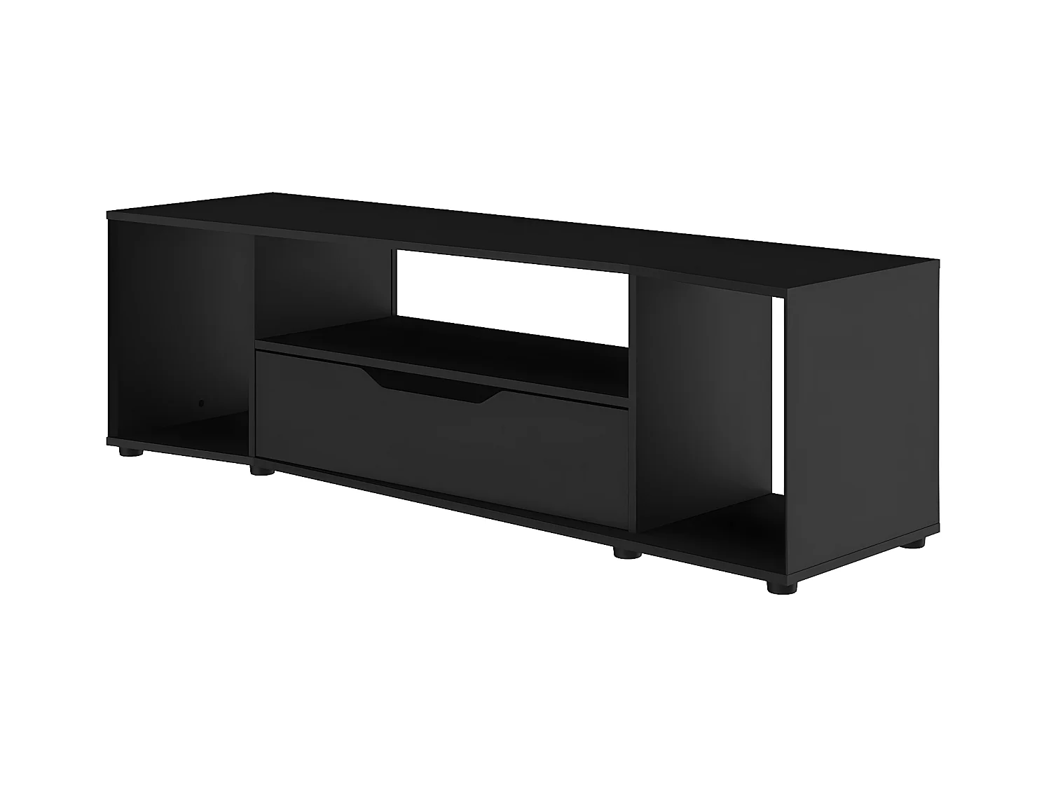 Meuble TV gamer Hack - L163 x H48 x P45 cm