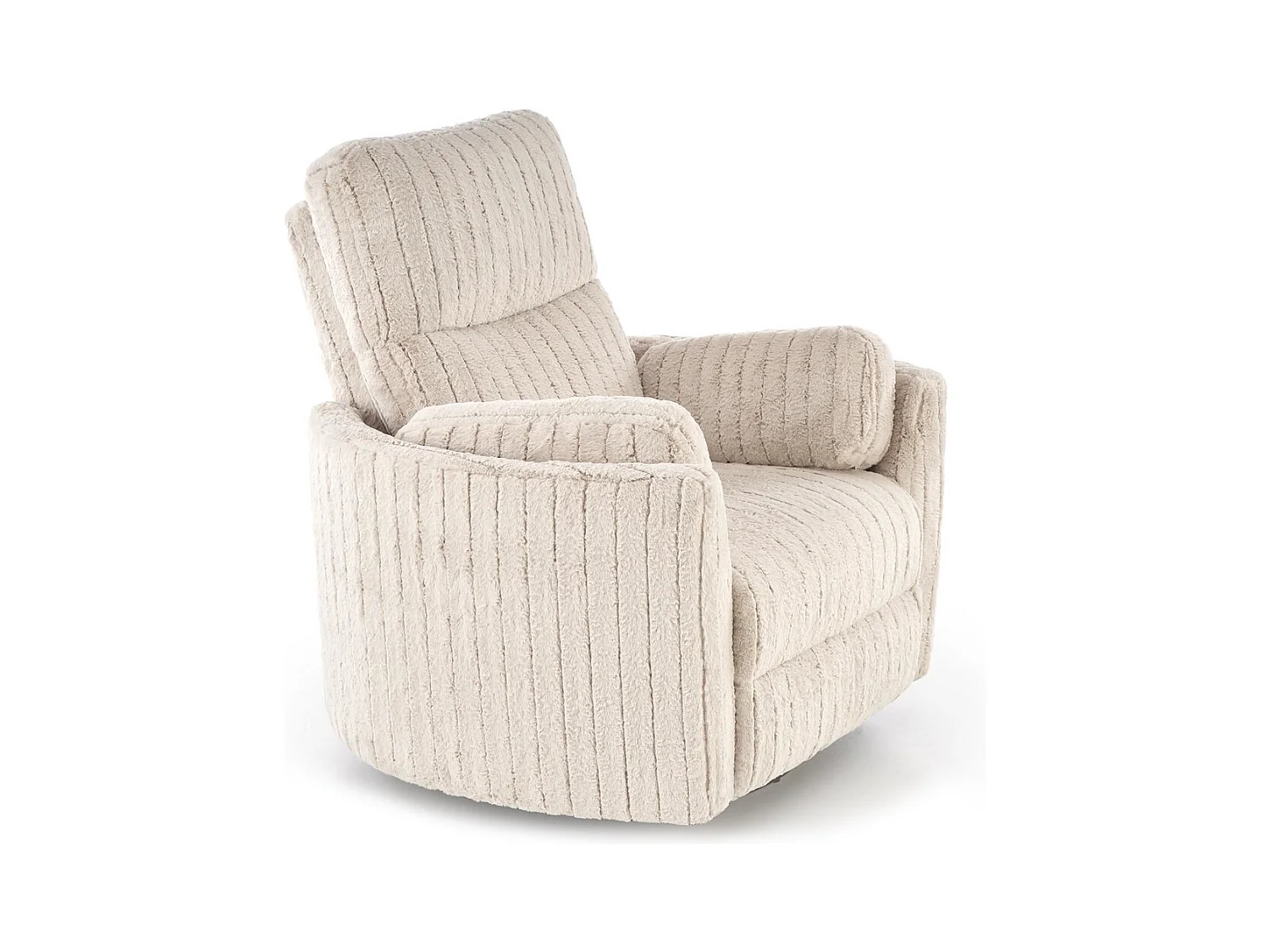 Poltrona Pegas/funzione relax (elettrica)/rivestimento in tessuto/beige