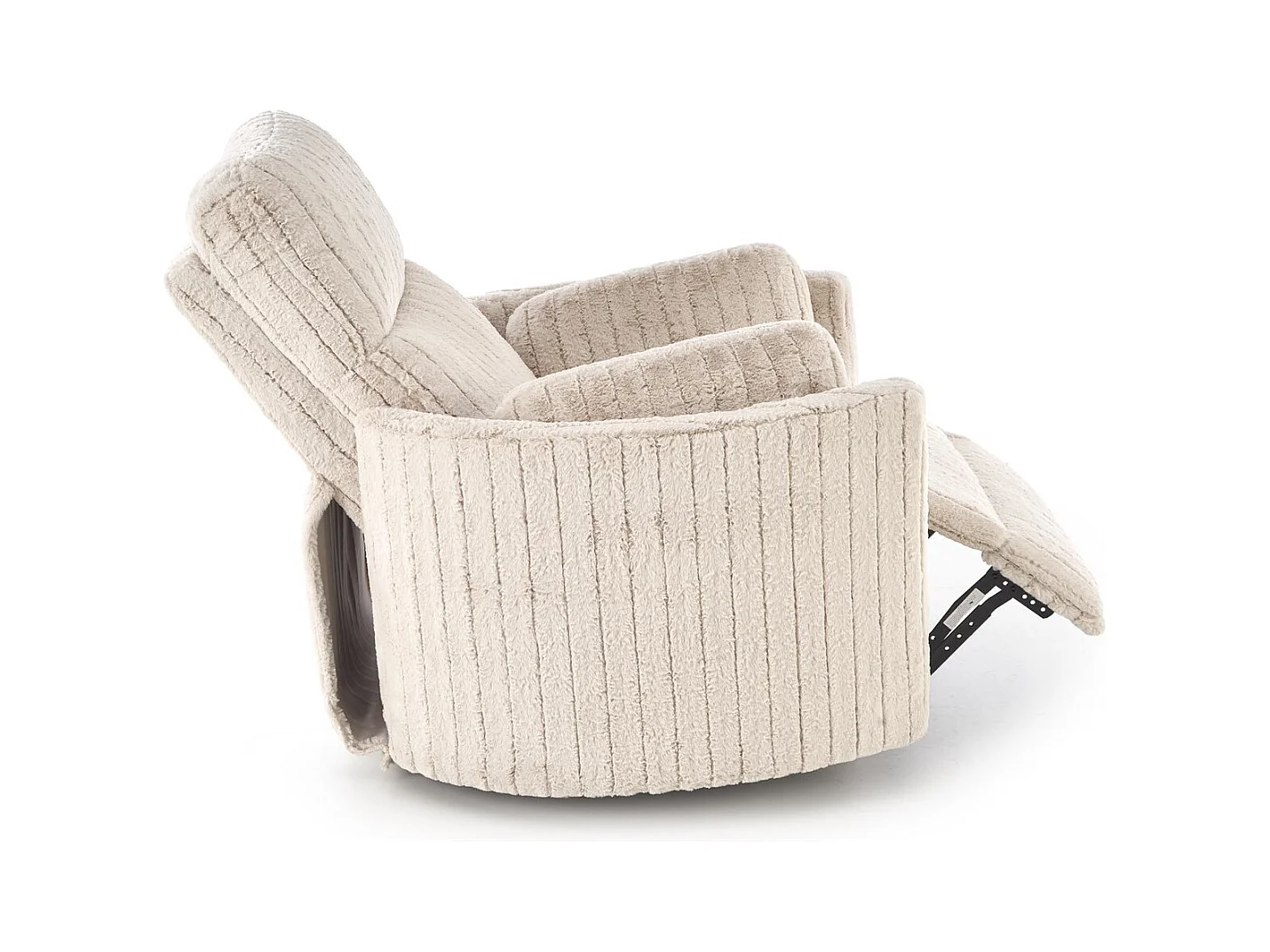 Poltrona Pegas/funzione relax (elettrica)/rivestimento in tessuto/beige