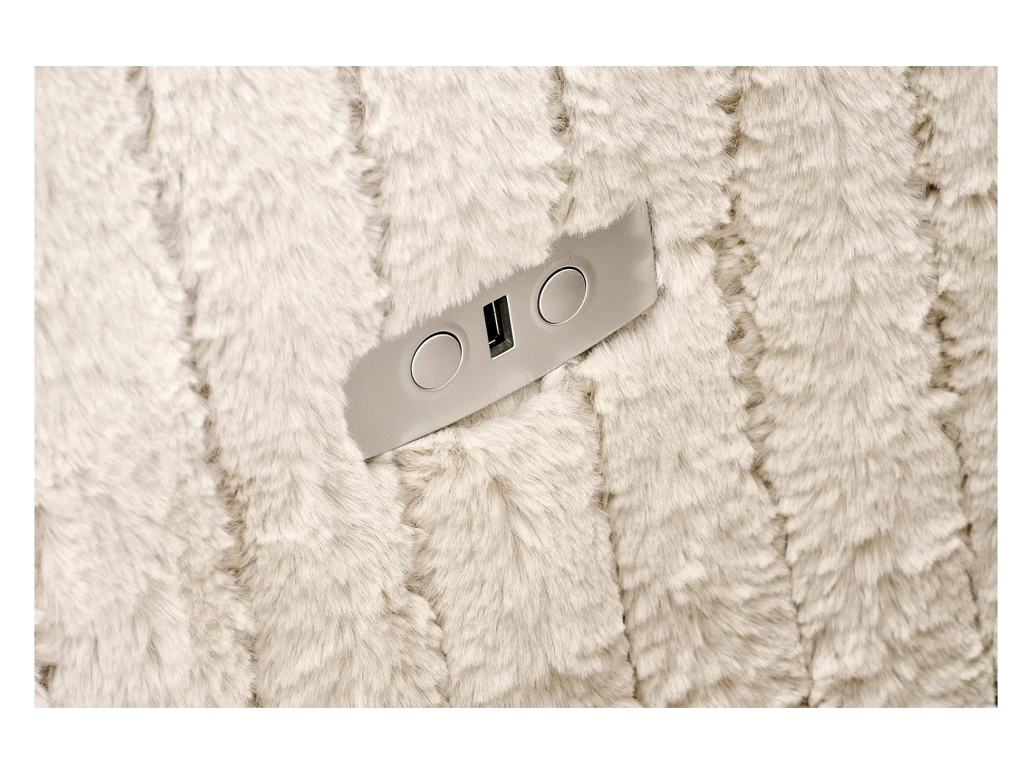 Poltrona Pegas/funzione relax (elettrica)/rivestimento in tessuto/beige