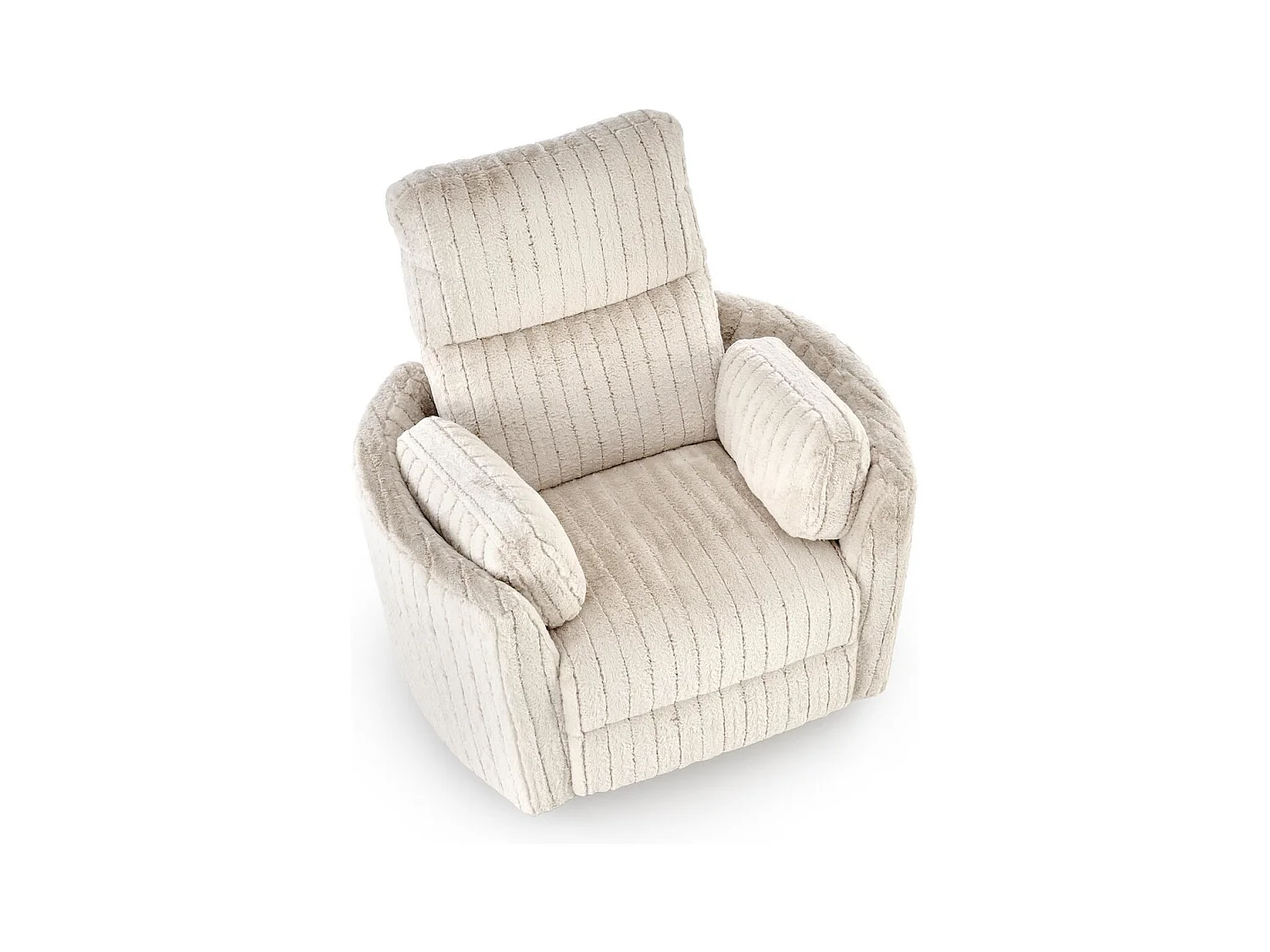 Poltrona Pegas/funzione relax (elettrica)/rivestimento in tessuto/beige