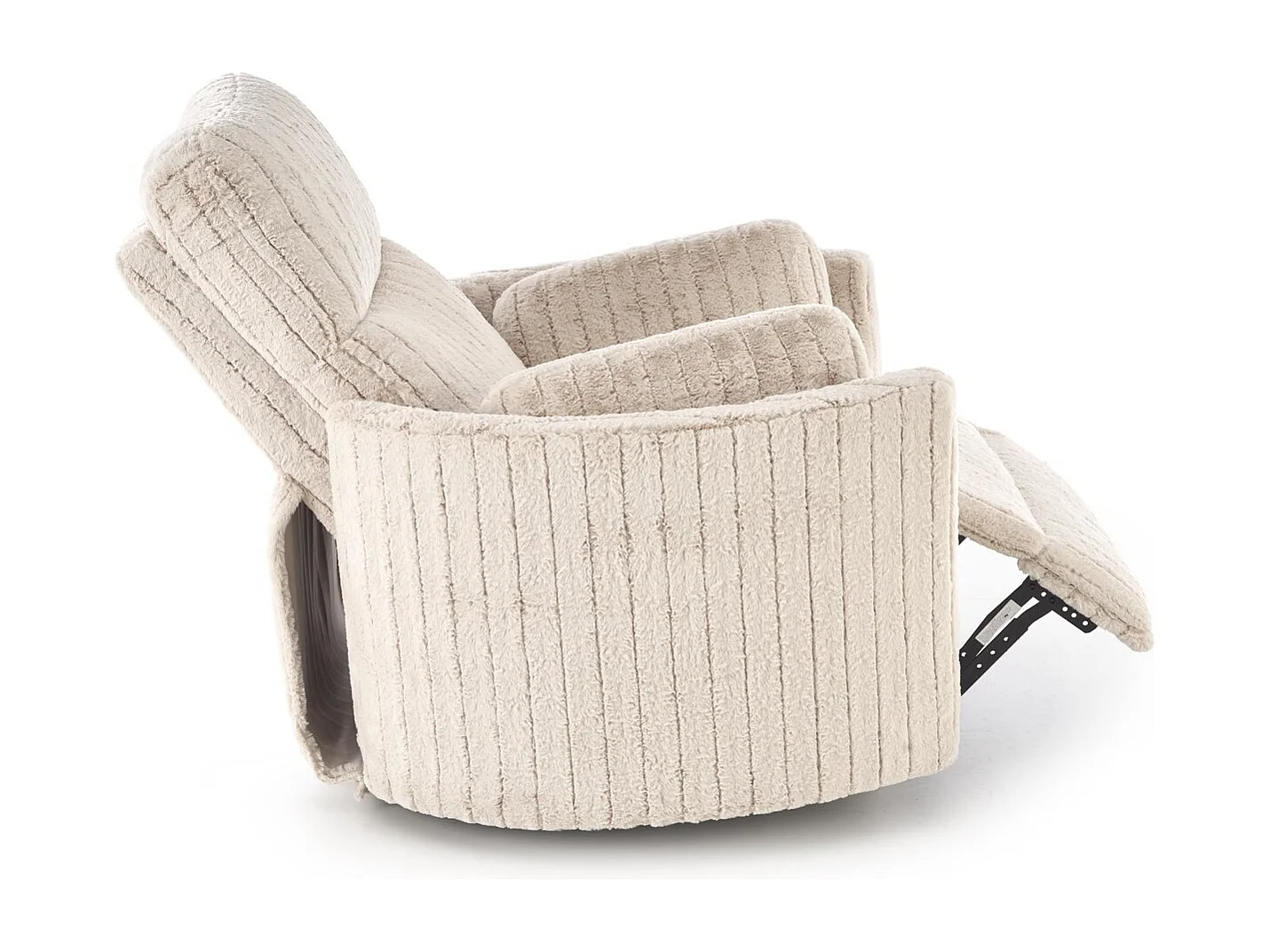 Poltrona Pegas/funzione relax (elettrica)/rivestimento in tessuto/beige