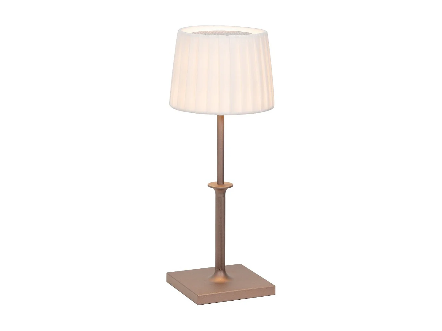 Poldina Classic Zafferano LED Touch Dimmer Oplaadbare Tafellamp - Elegant Design Draadloos Brons