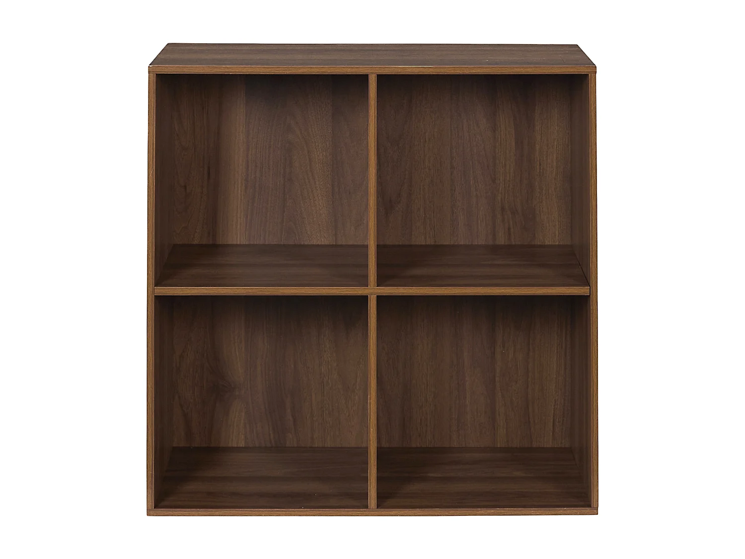 Rangement Modulable 4 Cases Tiffany Marron