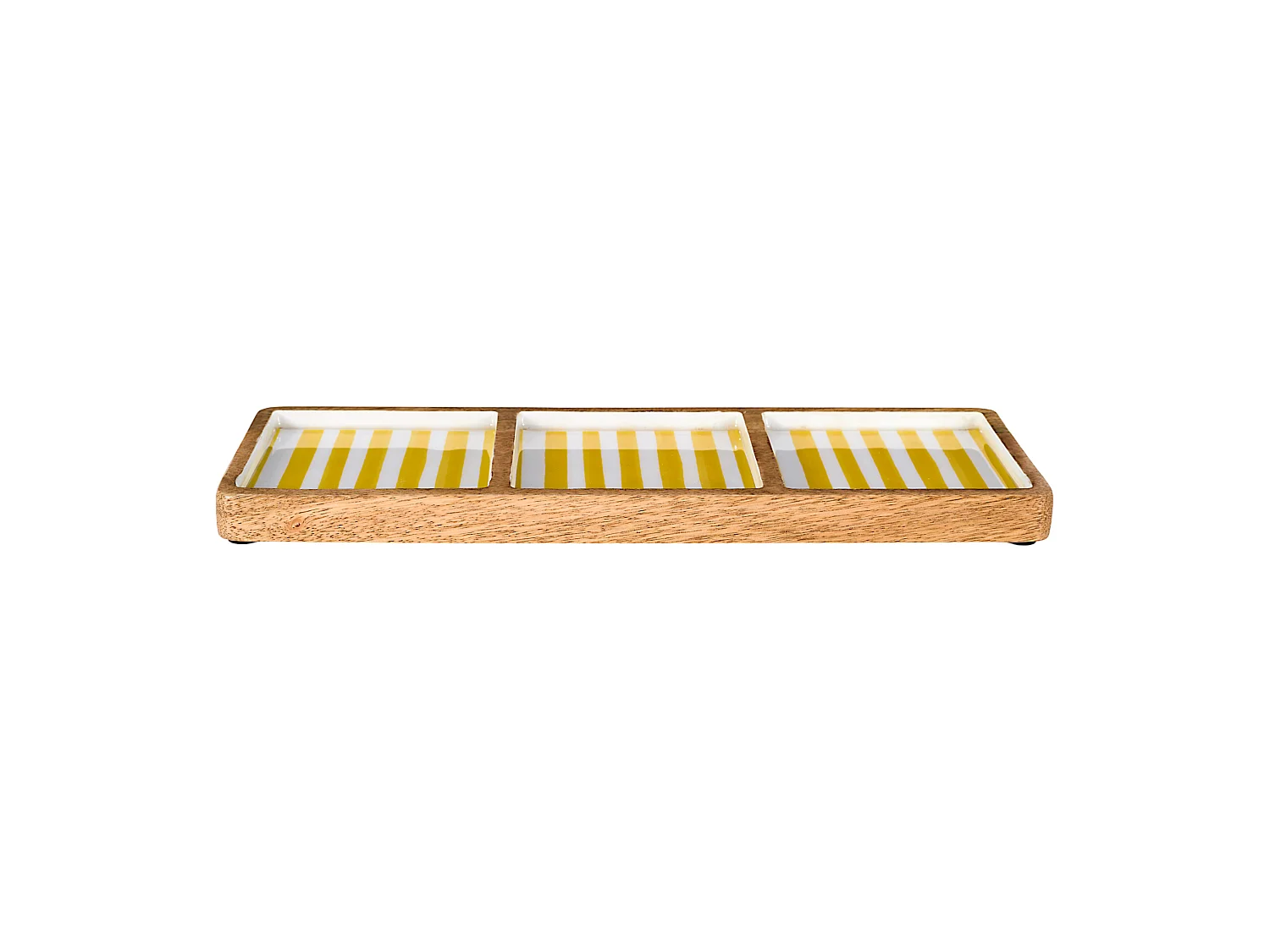 Planche Compartiments - HOME DECO FACTORY - Dolce Vita - Manguier - Jaune