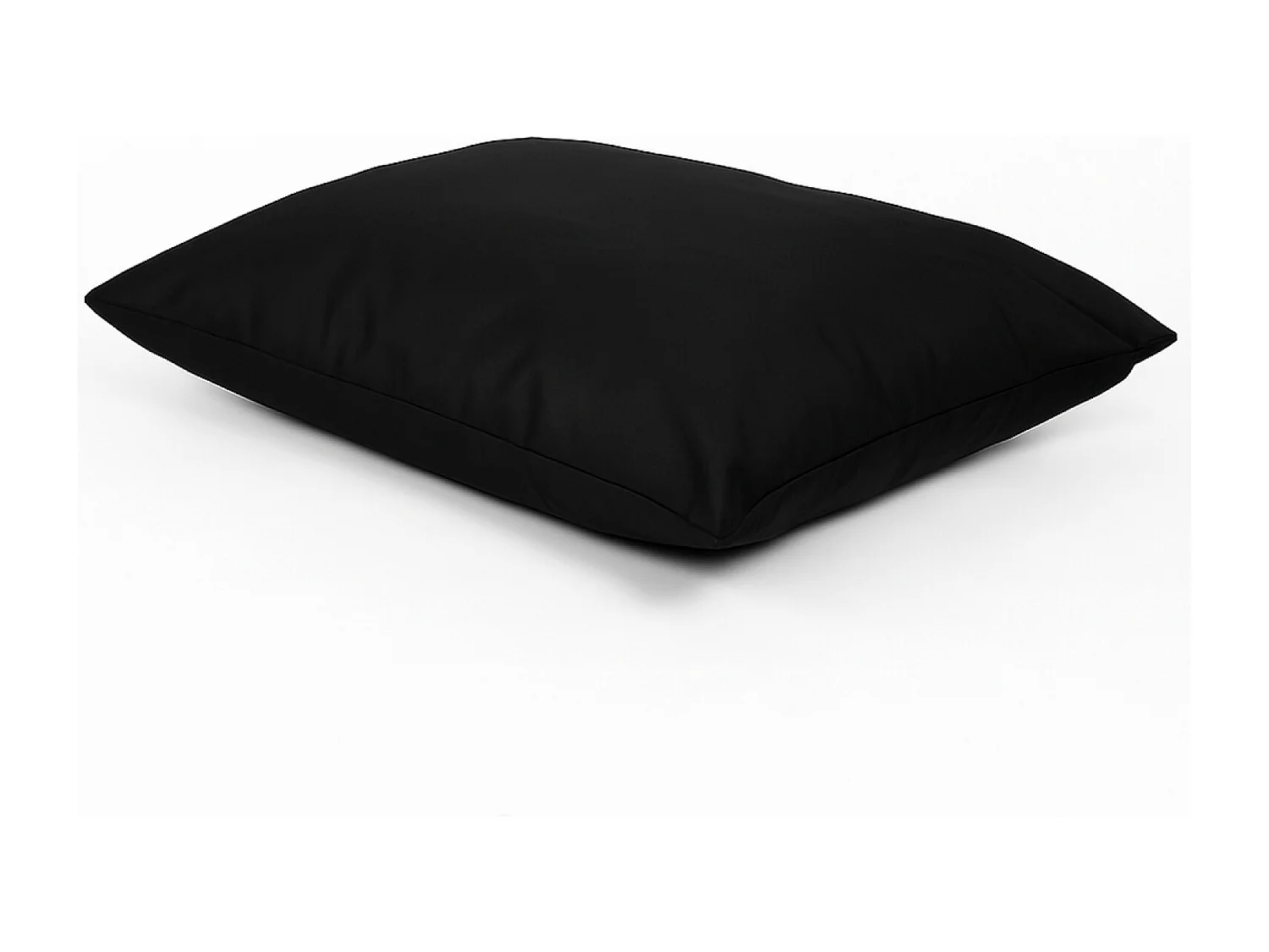 Pouf rectangulaire d'extérieur XXL 180x140cm noir MOKU