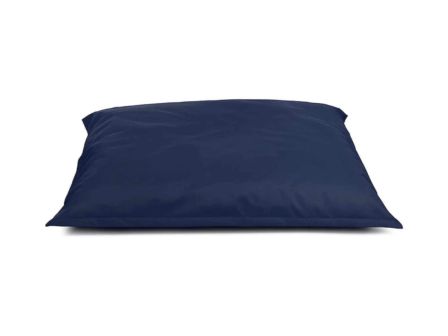 Pouf rectangulaire d'extérieur XXL 180x140cm bleu marine MOKU