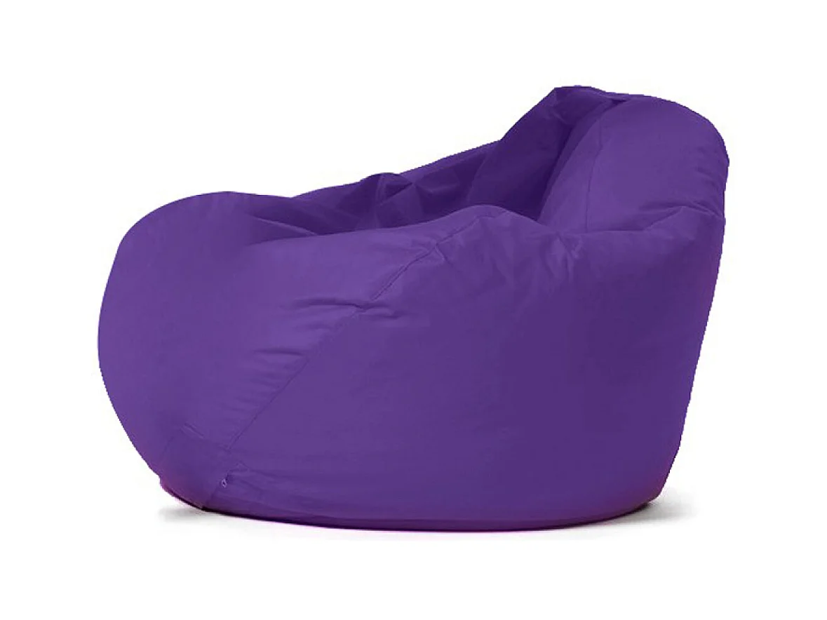 Pouf poire d'extérieur 130x115cm violet OHAU