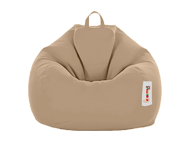 Buiten Zitzak 130x115cm taupe OHAU - Comfortabel, duurzaam en licht