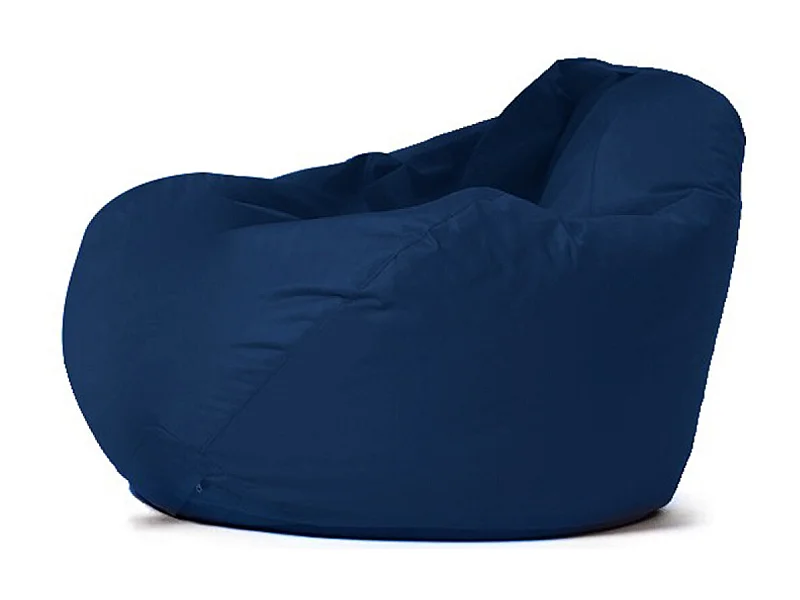 Buiten zitzak peer 130x115cm marineblauw OHAU - Comfortabel, duurzaam, licht en elegant