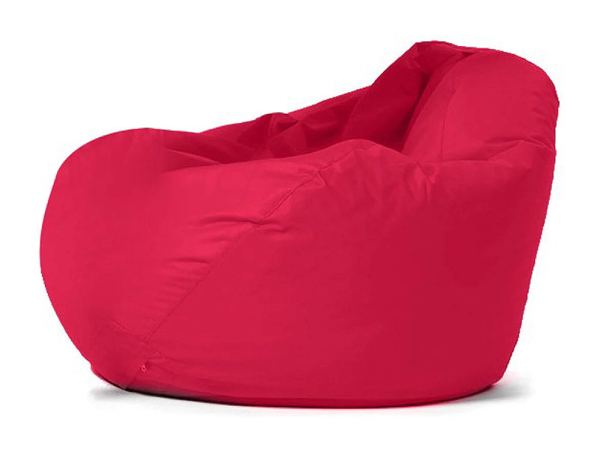 Pouf poire d'extérieur 130x115cm rouge OHAU