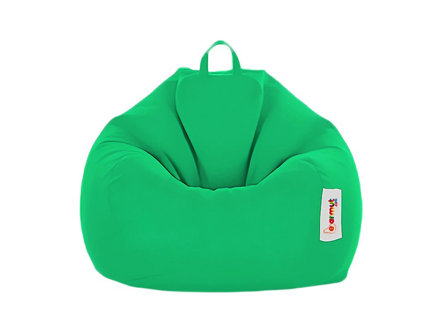 Pouf poire d'extérieur 130x115cm vert OHAU