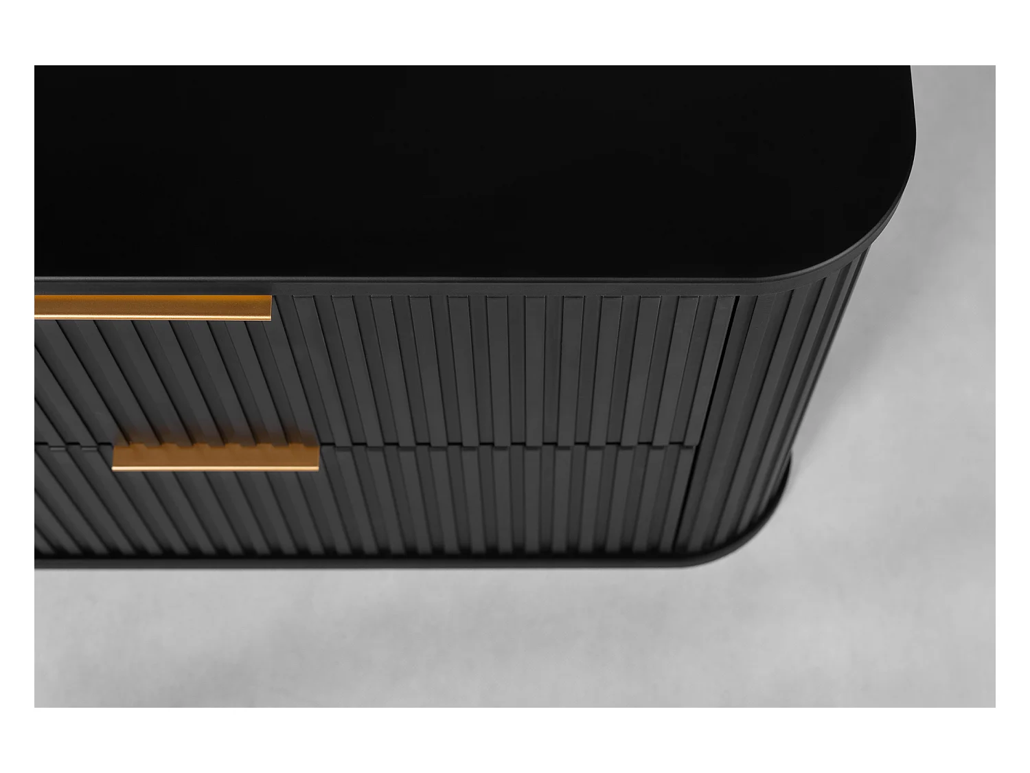 ELEGANCE Meuble suspendu sous lavabo 41,5 × 100,4 × 51,7 cm noir