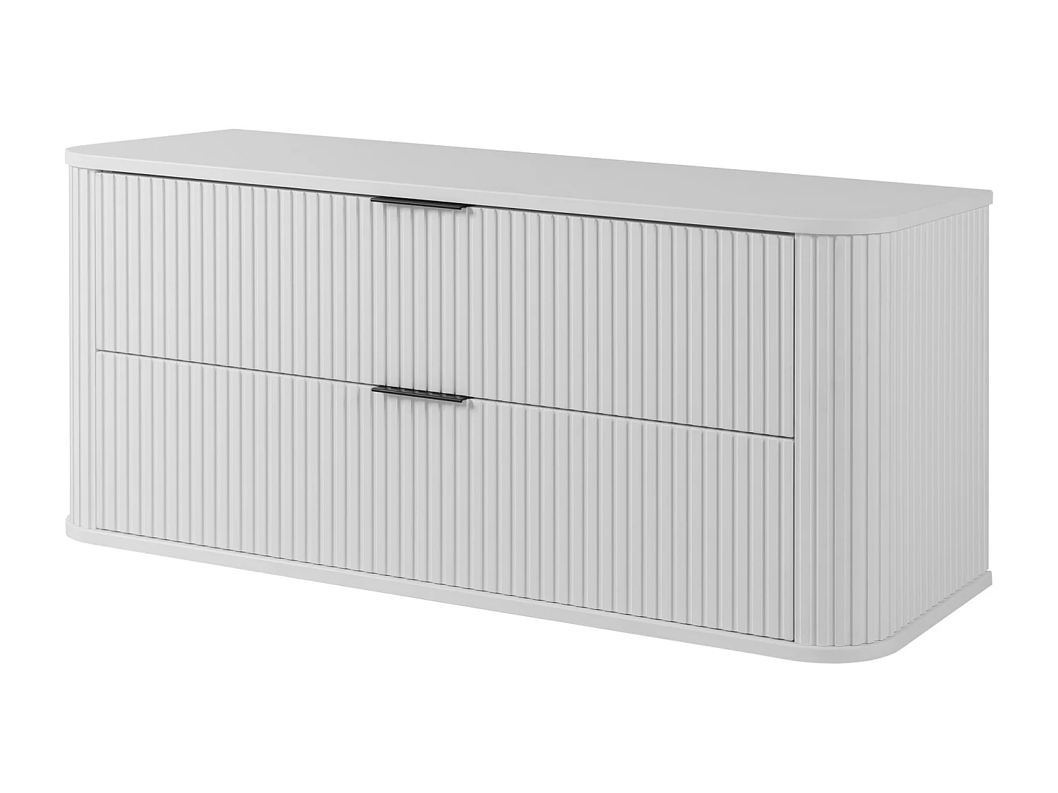 ELEGANCE Meuble suspendu sous lavabo 41,5 × 120,4 × 51,7 cm blanc