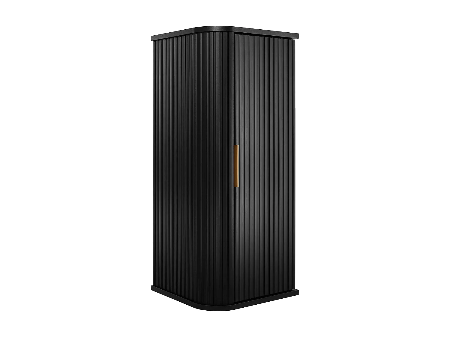 ELEGANCE Armoire haute de salle de bain 31,5 × 35,5 × 79 cm noir