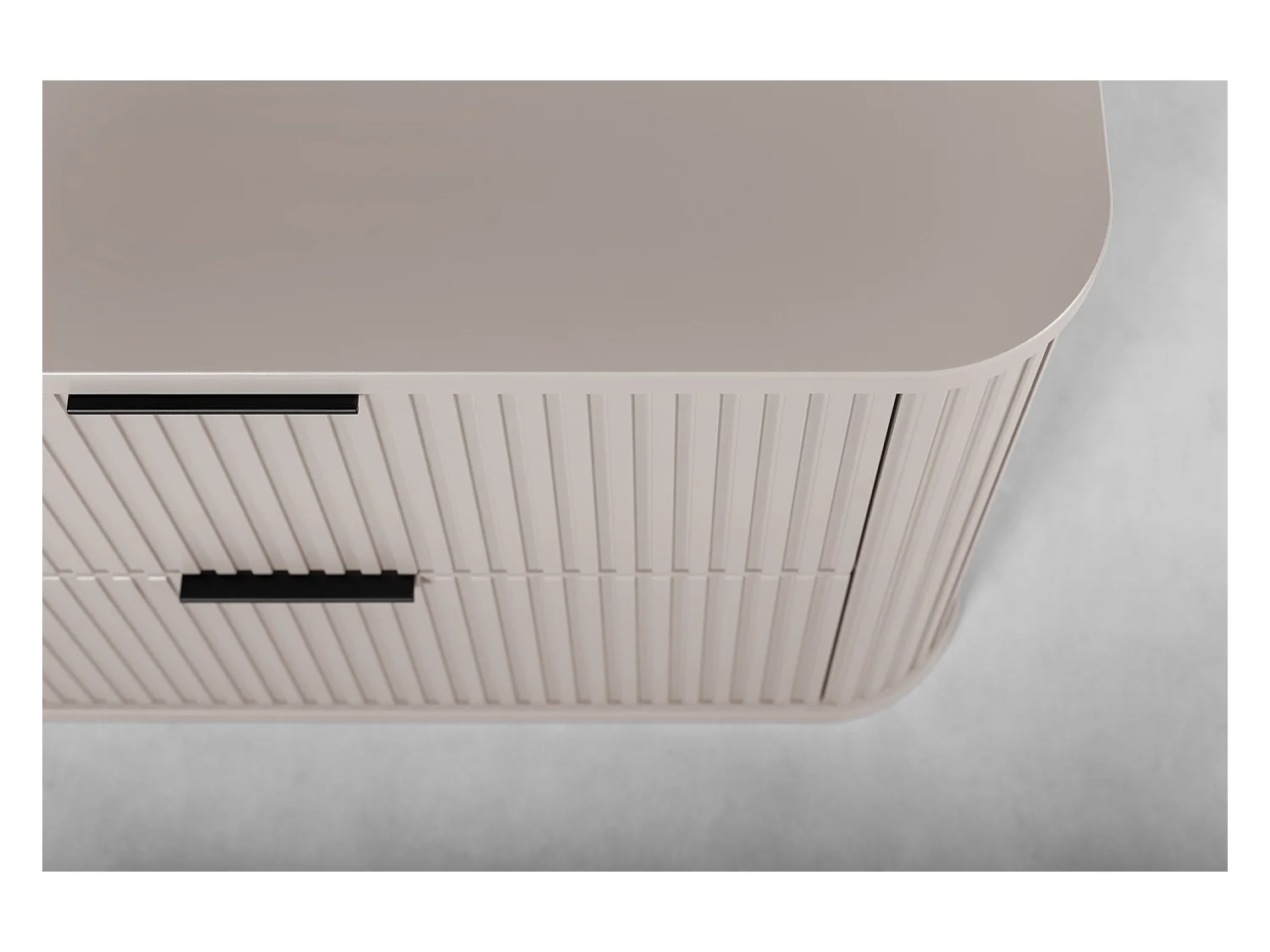 ELEGANCE Meuble suspendu sous lavabo 41,5 × 100,4 × 51,7 cm cachemire