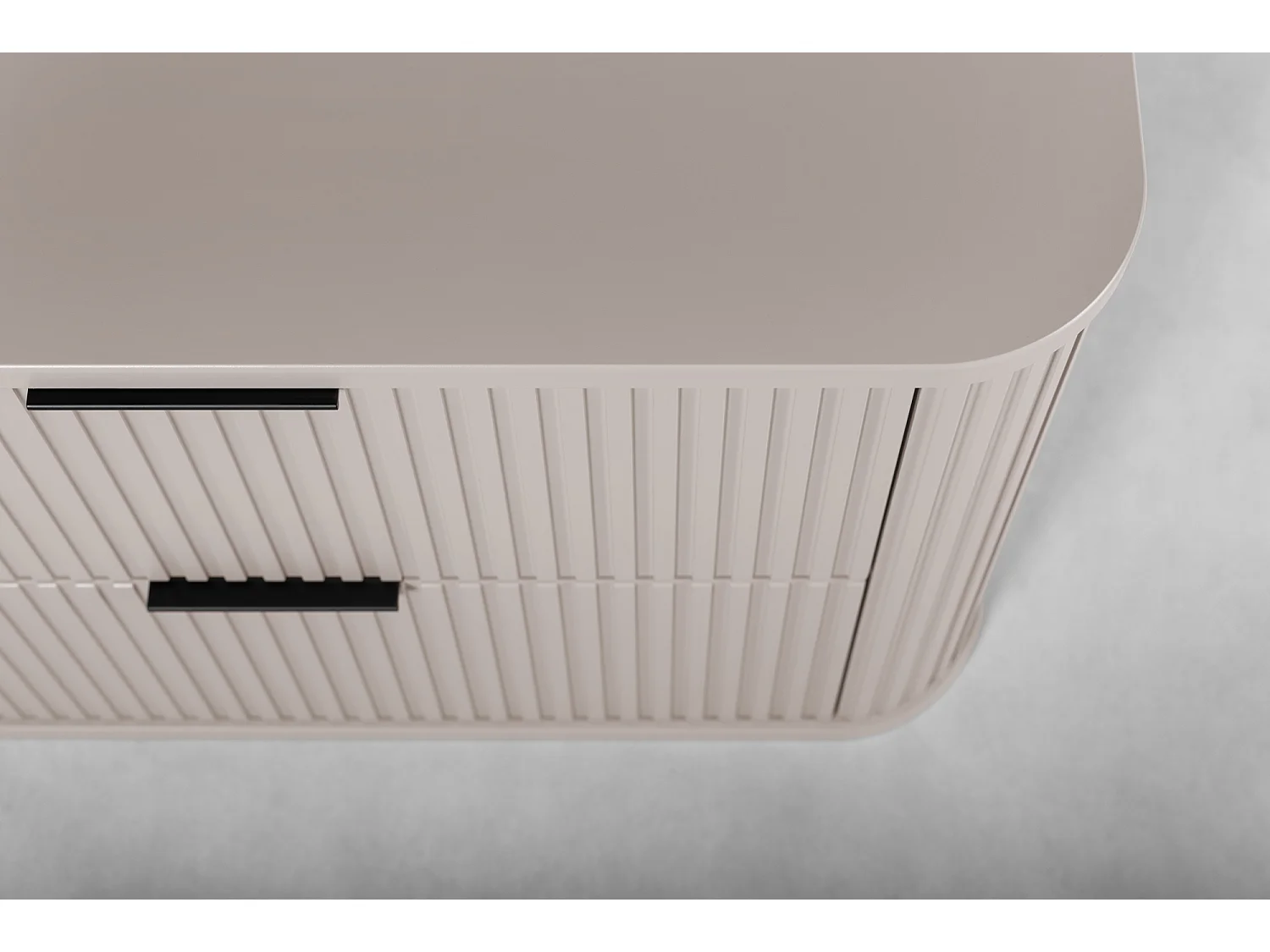 ELEGANCE Meuble suspendu sous lavabo 41,5 × 100,4 × 51,7 cm cachemire