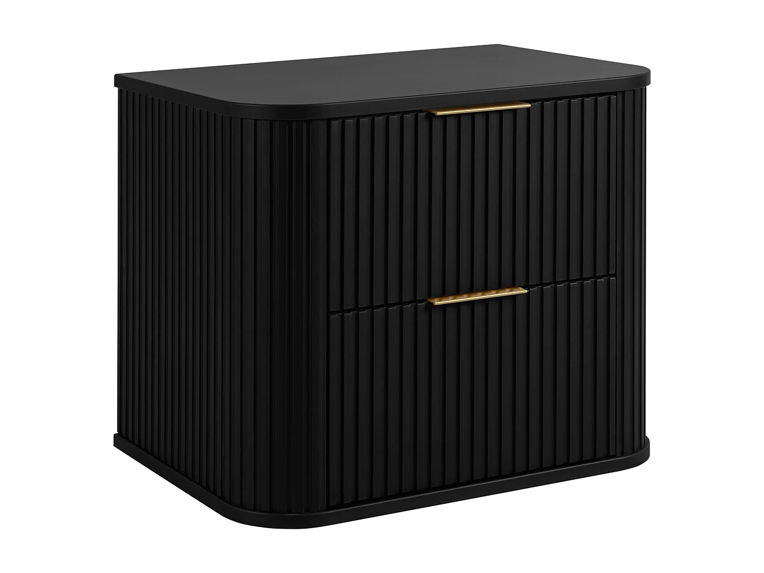 ELEGANCE Meuble suspendu sous lavabo 41,5 × 60,4 × 51,7 cm noir