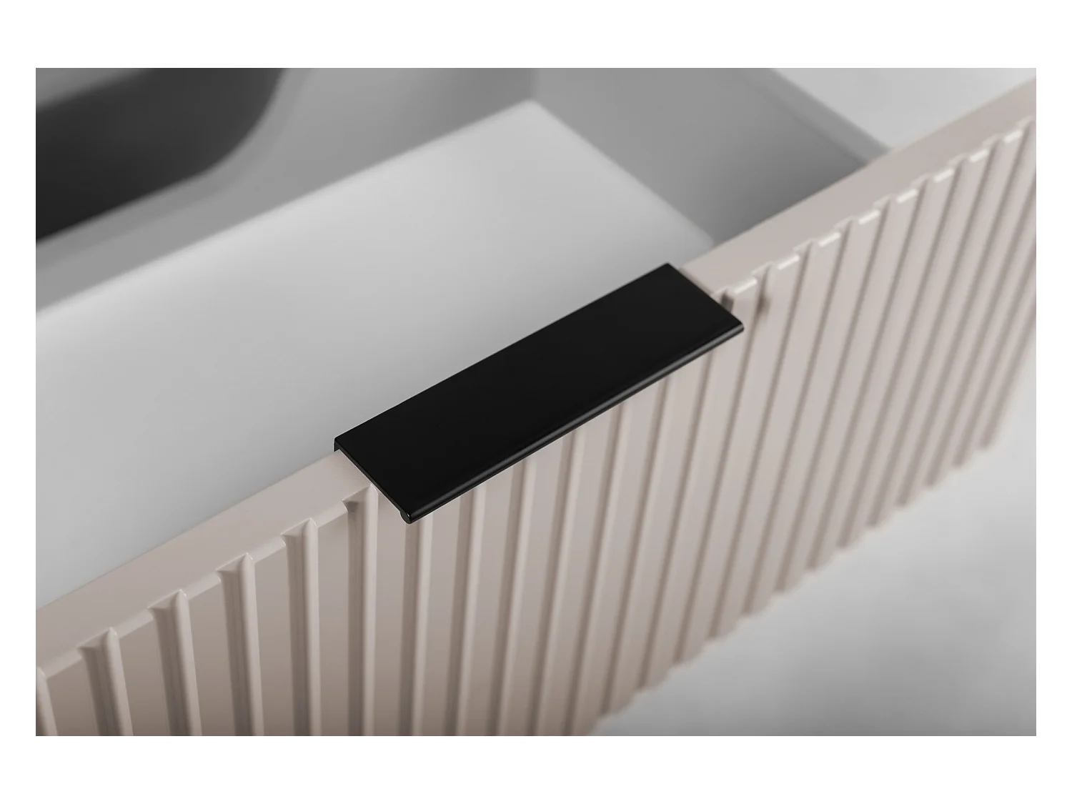 ELEGANCE Meuble suspendu sous lavabo 41,5 × 120,4 × 51,7 cm cachemire