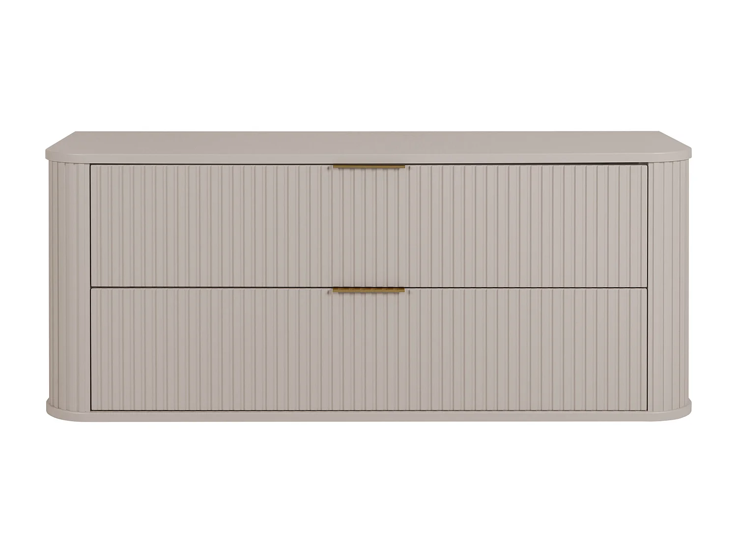 ELEGANCE Meuble suspendu sous lavabo 41,5 × 120,4 × 51,7 cm cachemire