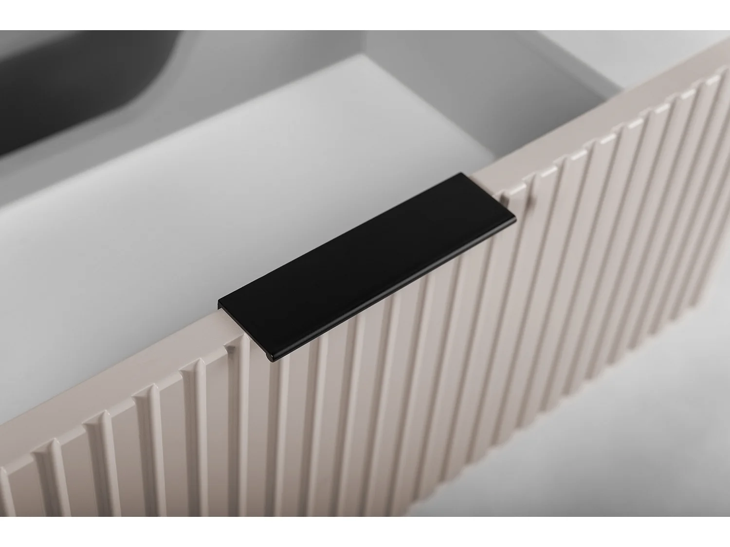 ELEGANCE Meuble suspendu sous lavabo 41,5 × 120,4 × 51,7 cm cachemire