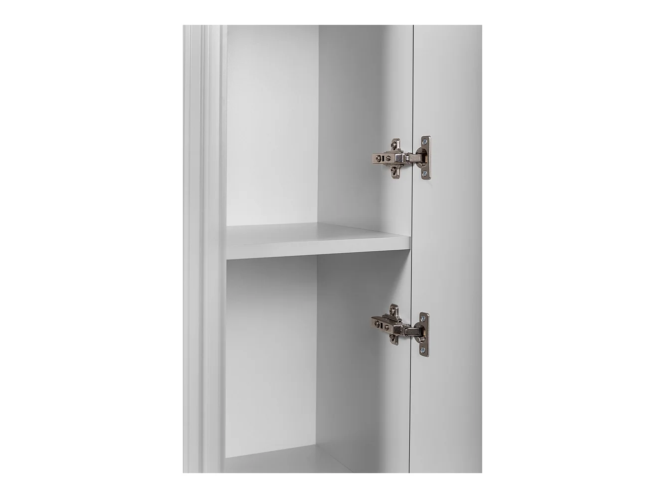 ELEGANCE Armoire haute de salle de bain 31,5 × 35,5 × 79 cm blanc