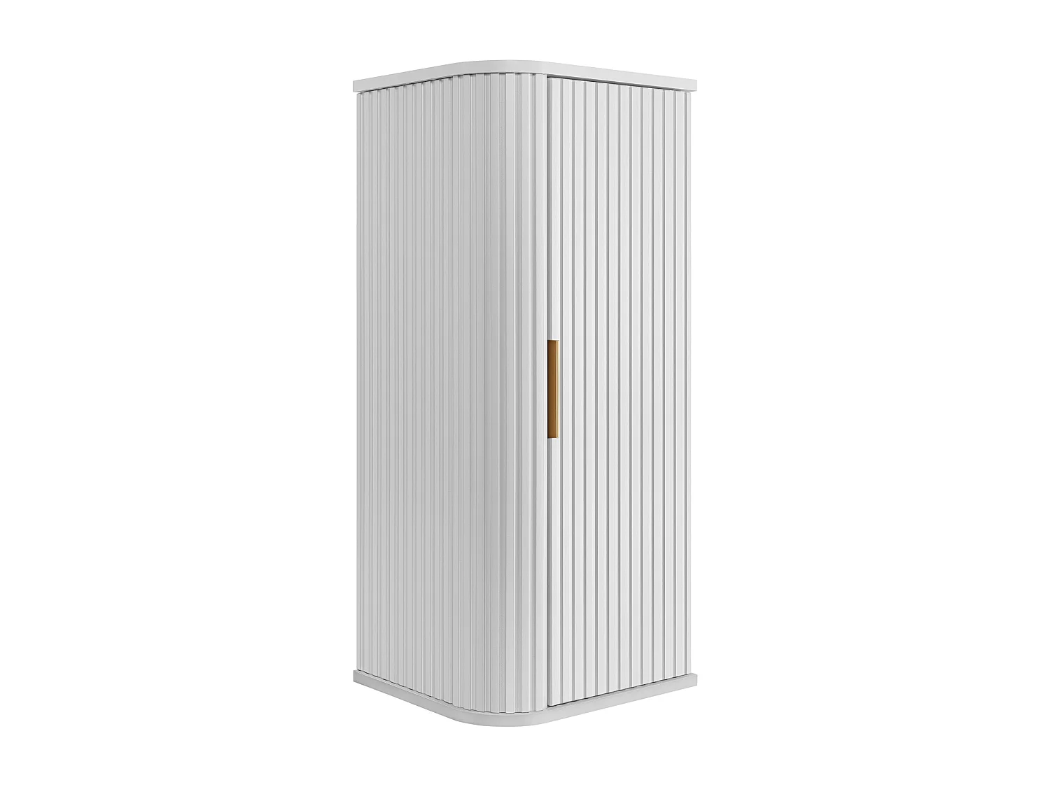 ELEGANCE Armoire haute de salle de bain 31,5 × 35,5 × 79 cm blanc