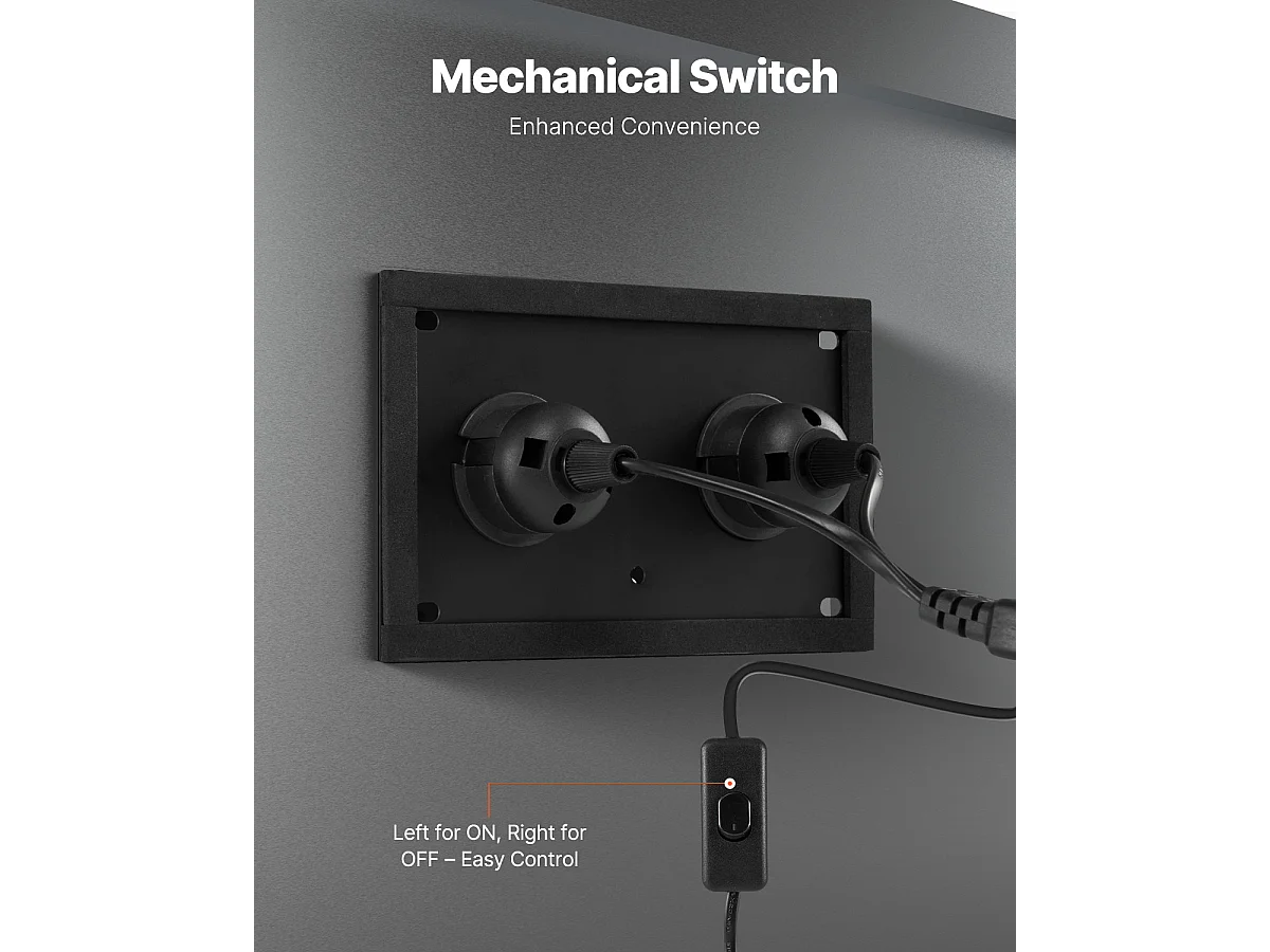 Purificateur D'air SucceBuy HVAC, Lumière UV 50 W 13 cm pour Systèmes de Climatisation, Toute la Maison