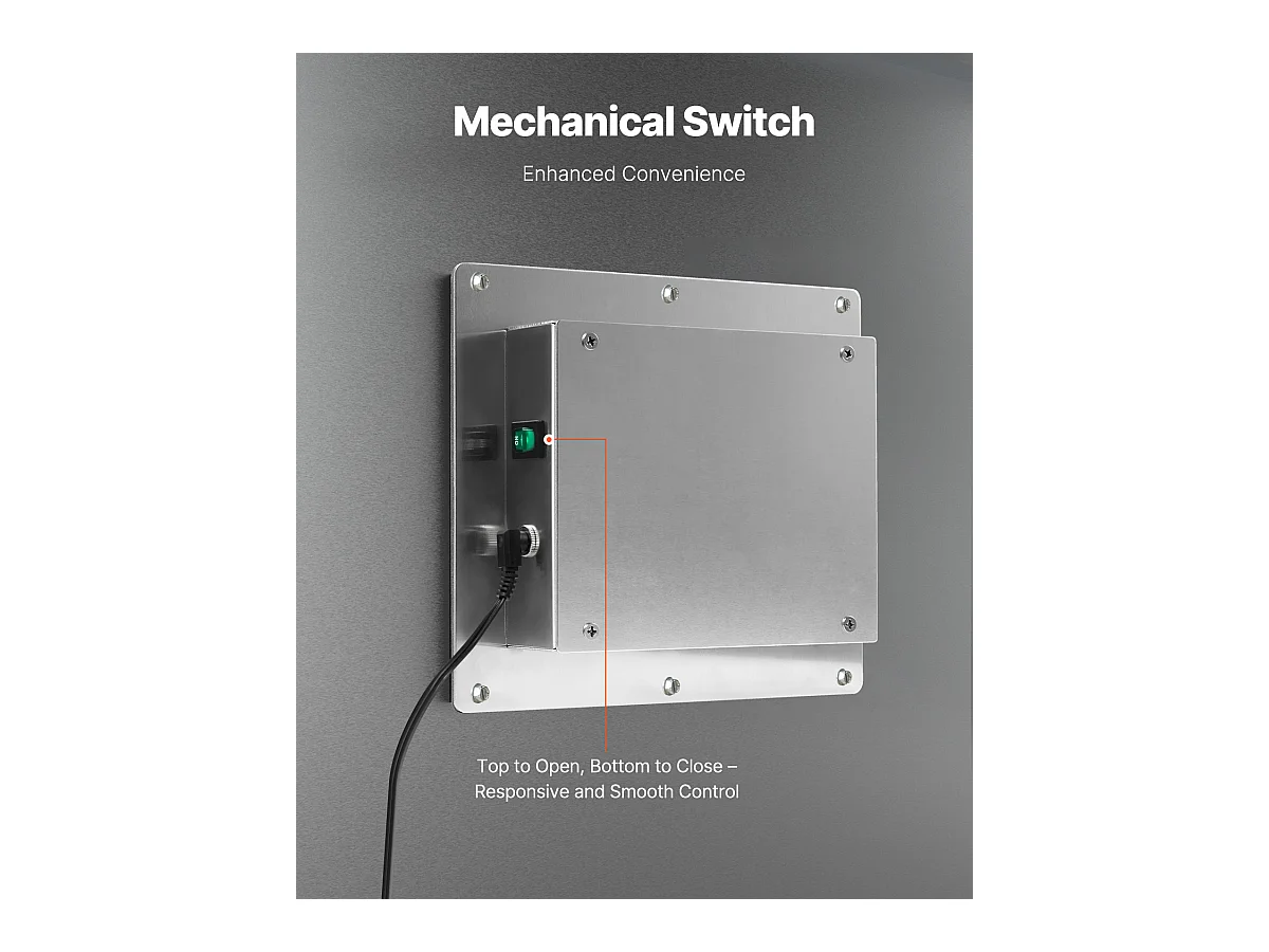 Purificateur D'air SucceBuy HVAC,  PCO et Carbon Tech 24 W 30 cm pour Toute la Maison