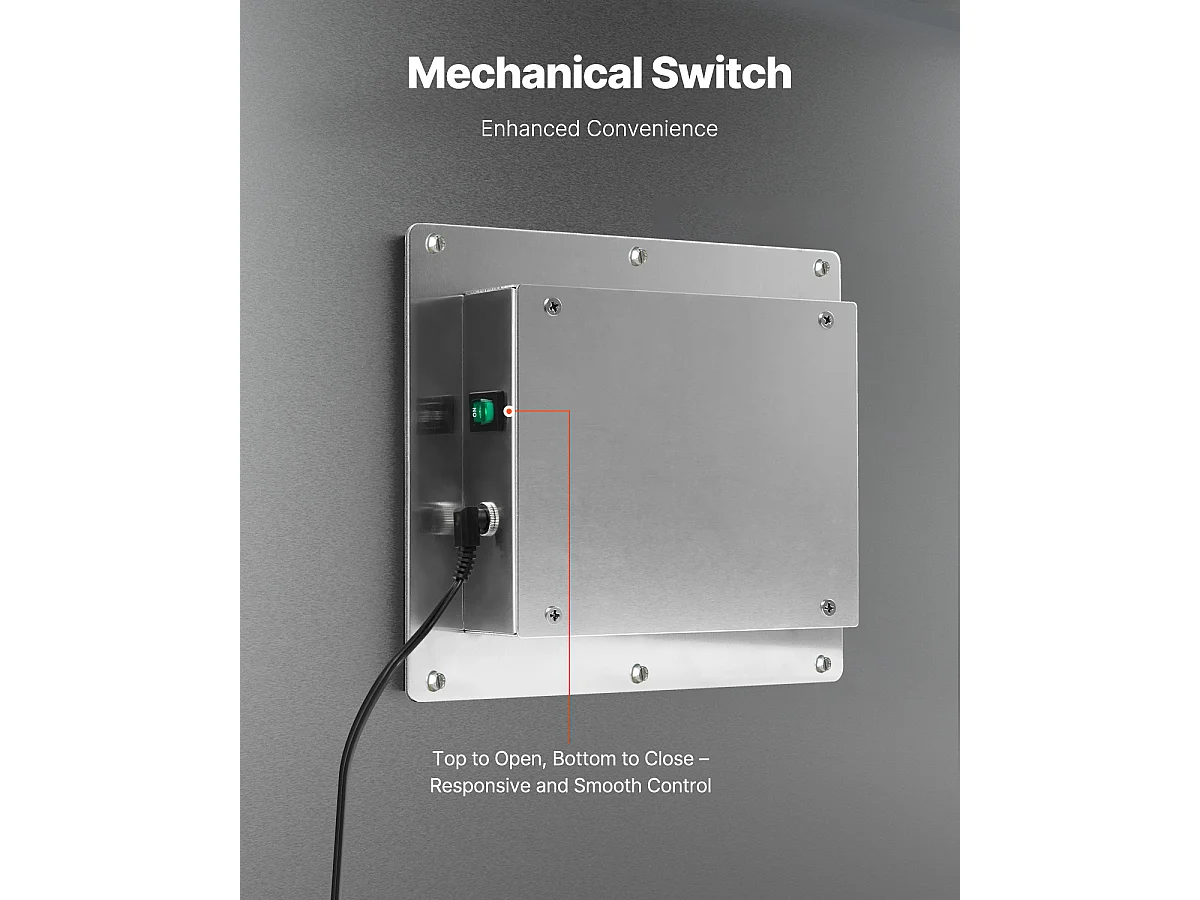 Purificateur D'air SucceBuy HVAC,  PCO et Carbon Tech 24 W 30 cm pour Toute la Maison