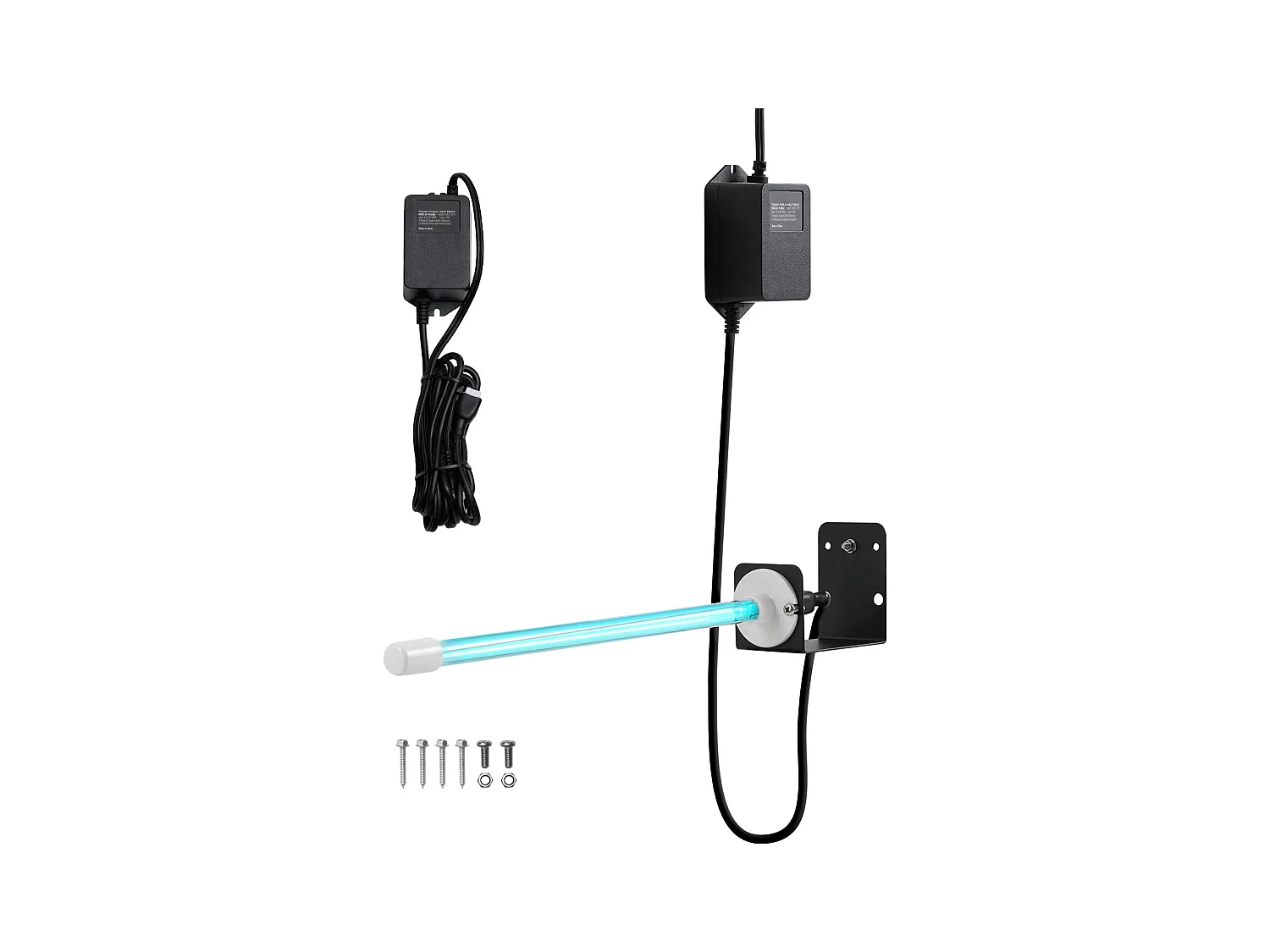 Purificateur D'air SucceBuy HVAC, Nettoyeur de Bobine à Lumière UV 18 W 35 cm, avec Aimant pour Conduits