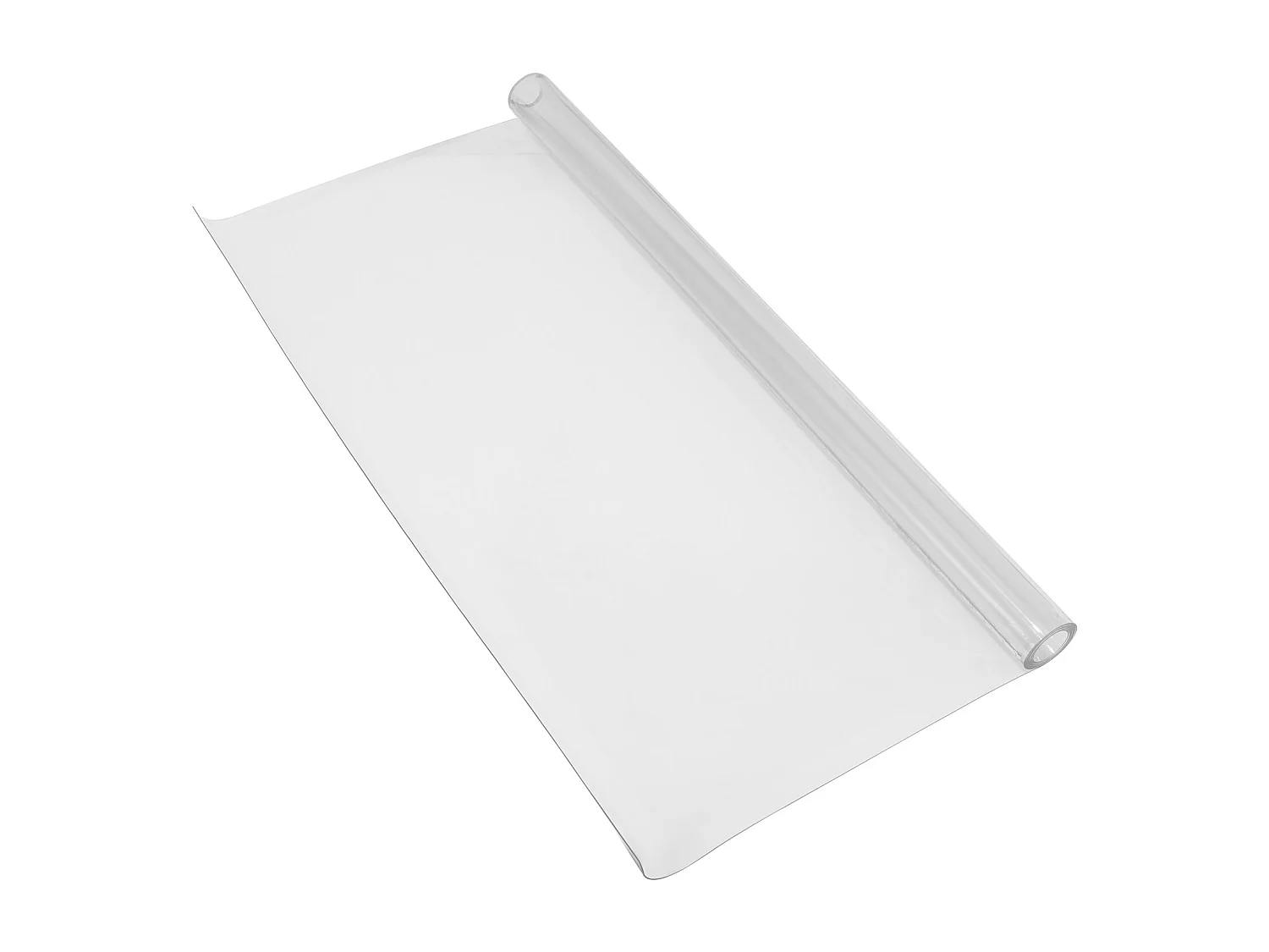 Nappe Transparente SucceBuy Tapis de Table en PVC Transparent 244 x 107 cm, Protecteur de Table Rectangulaire Épais