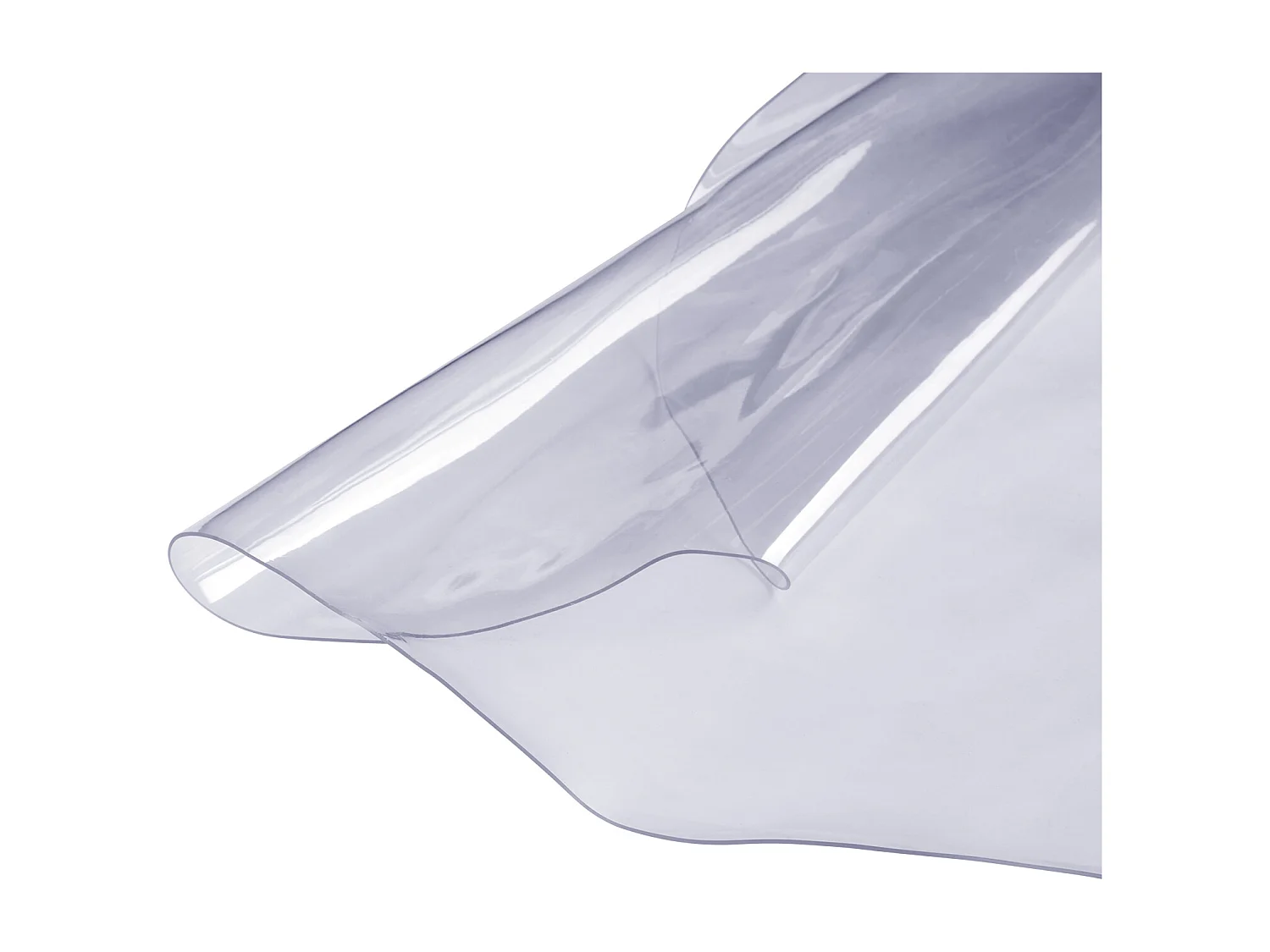 Nappe Transparente SucceBuy Protecteur de Table en PVC 46 x 91 cm, Housse de Bureau en Plastique Transparent, Épaisseur 1,5 mm