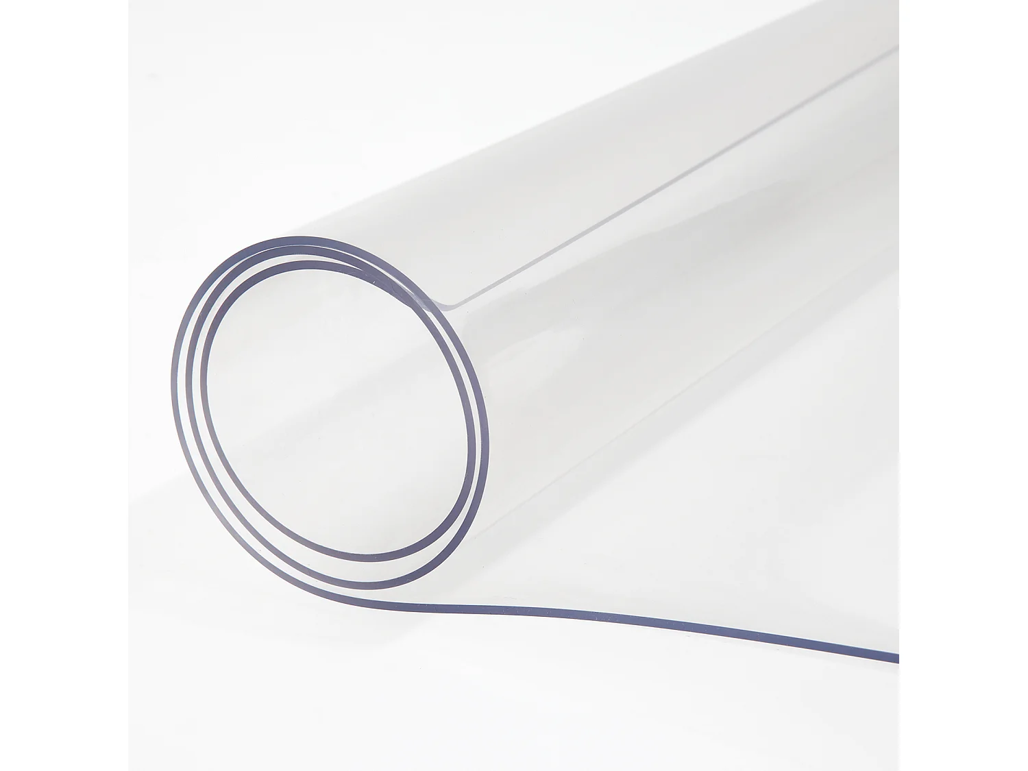 Nappe Transparente SucceBuy Nappe en PVC Transparente, Housse Imperméable 102 x 183 cm, Protection de Bureau