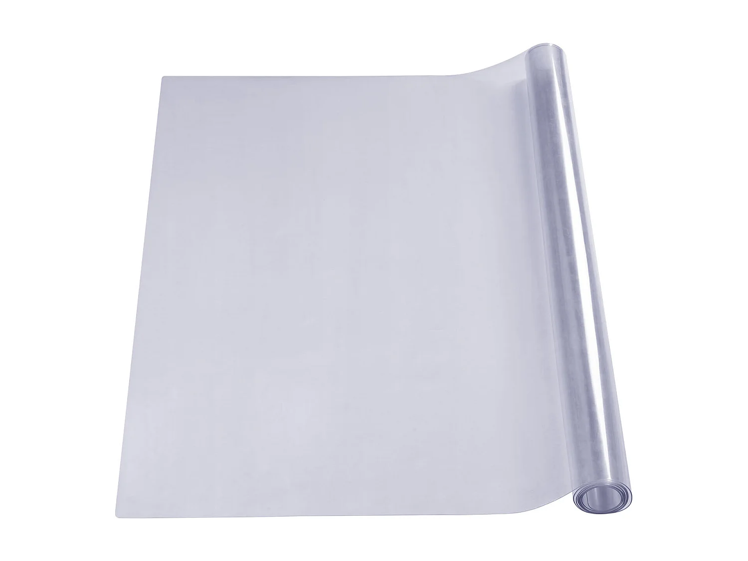 Nappe Transparente SucceBuy Protecteur de Table en PVC 91 x 183 cm, Couverture en Plastique Transparent de 1,5 mm d’Épaisseur