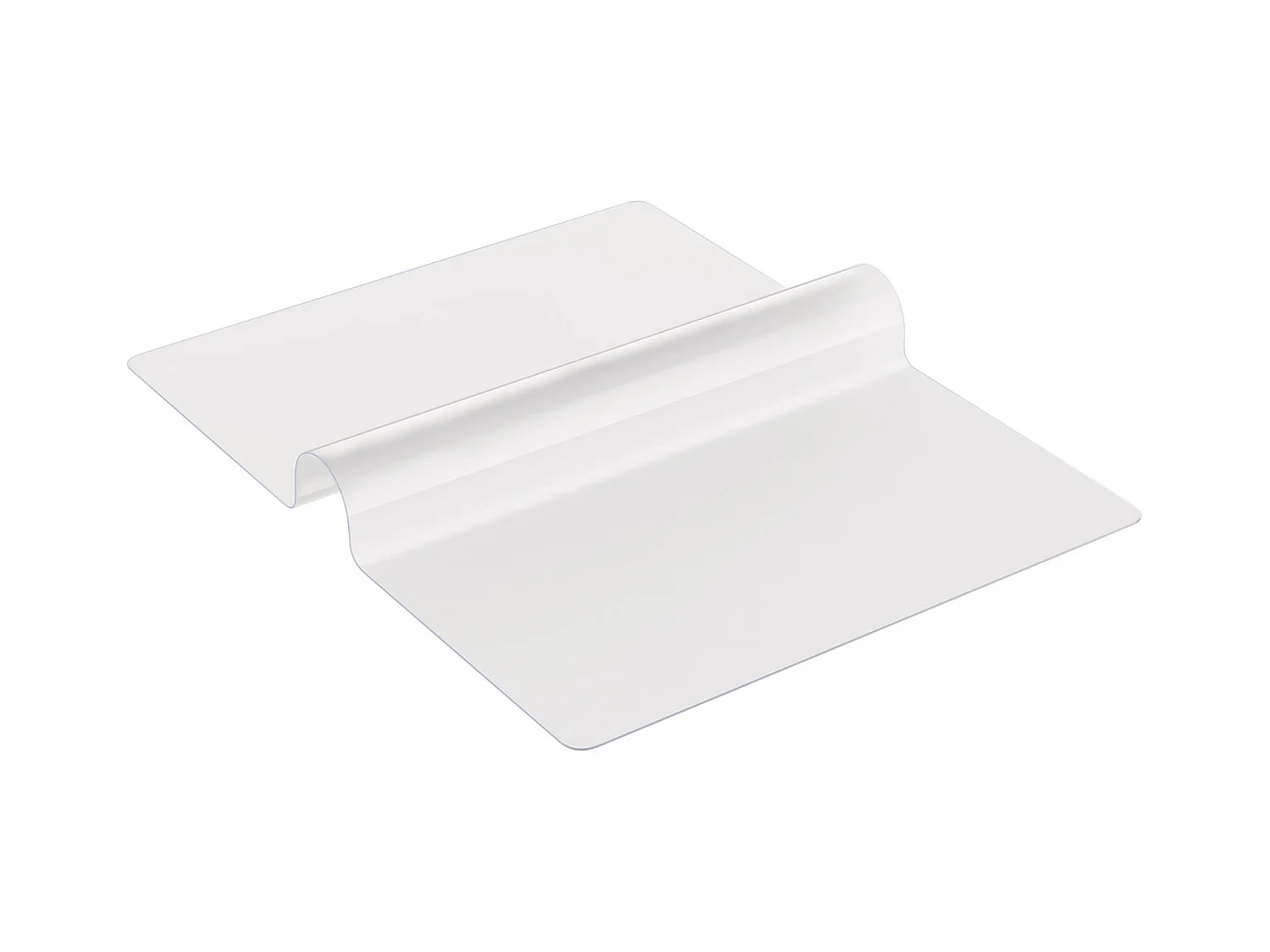 Transparente Tischdecke SucceBuy PVC-Tischunterlage, 61 x 122 cm, Mattierte Kunststoff-Schreibunterlage, 1,5 mm Dick