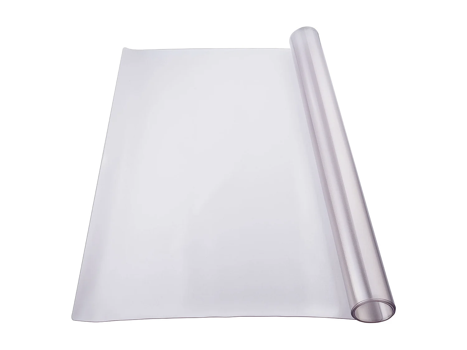 Tovaglia Trasparente SucceBuy Tovaglia in PVC, 61 x 122 cm, Sottomano in Plastica Satinata, Spessore 1,5 mm