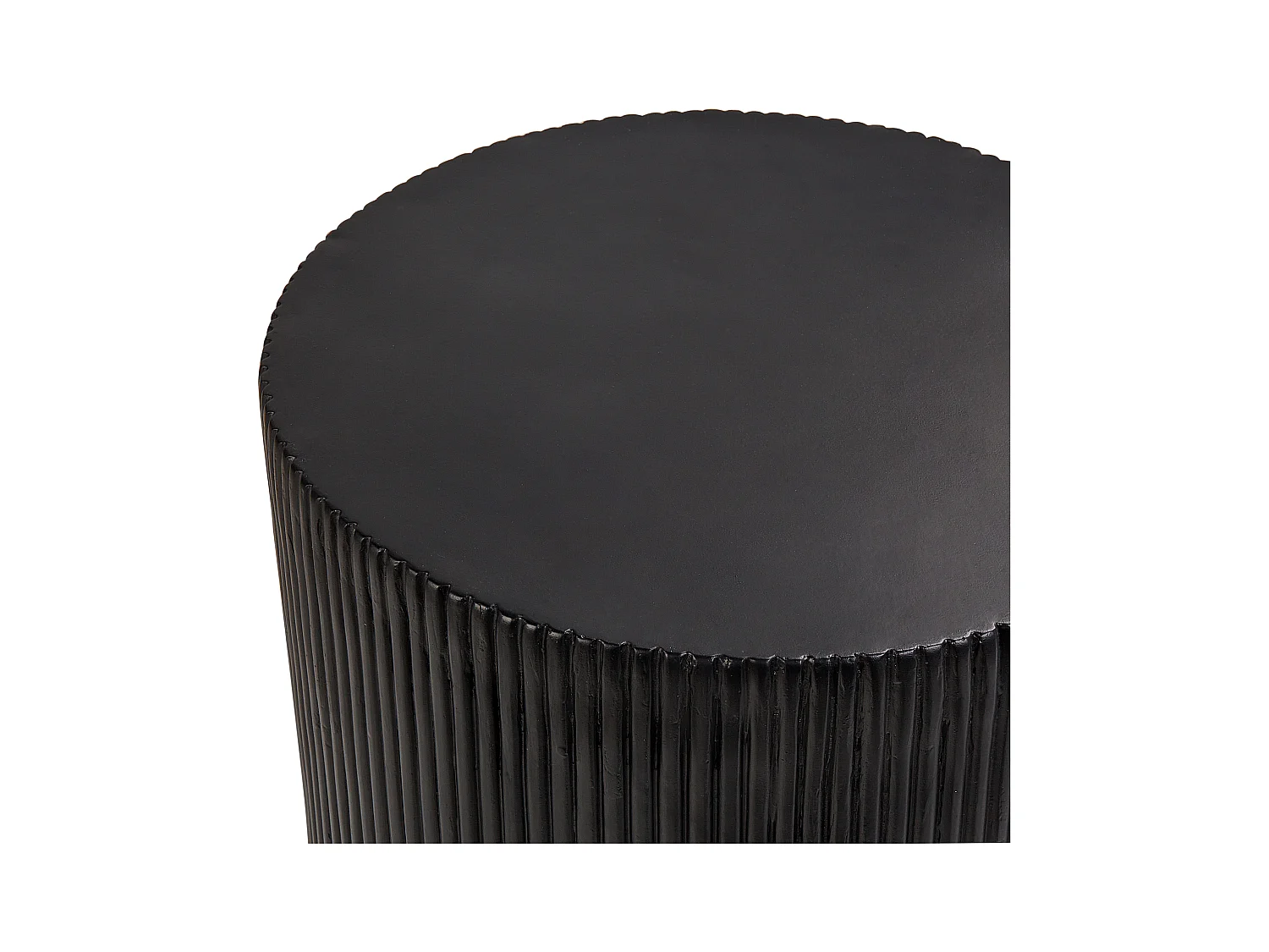 Mesa auxiliar negra BICCARI