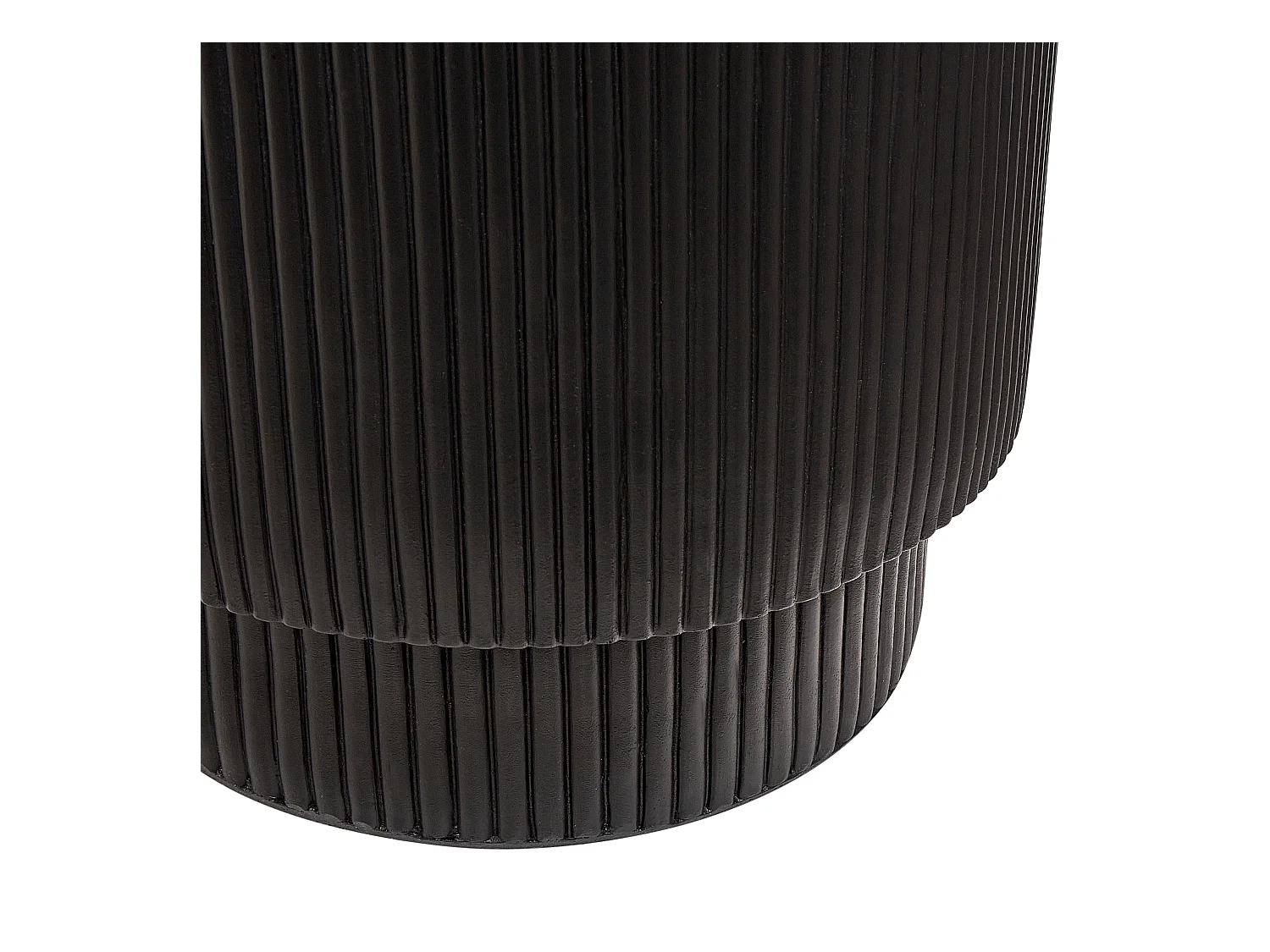 Mesa auxiliar negra BICCARI