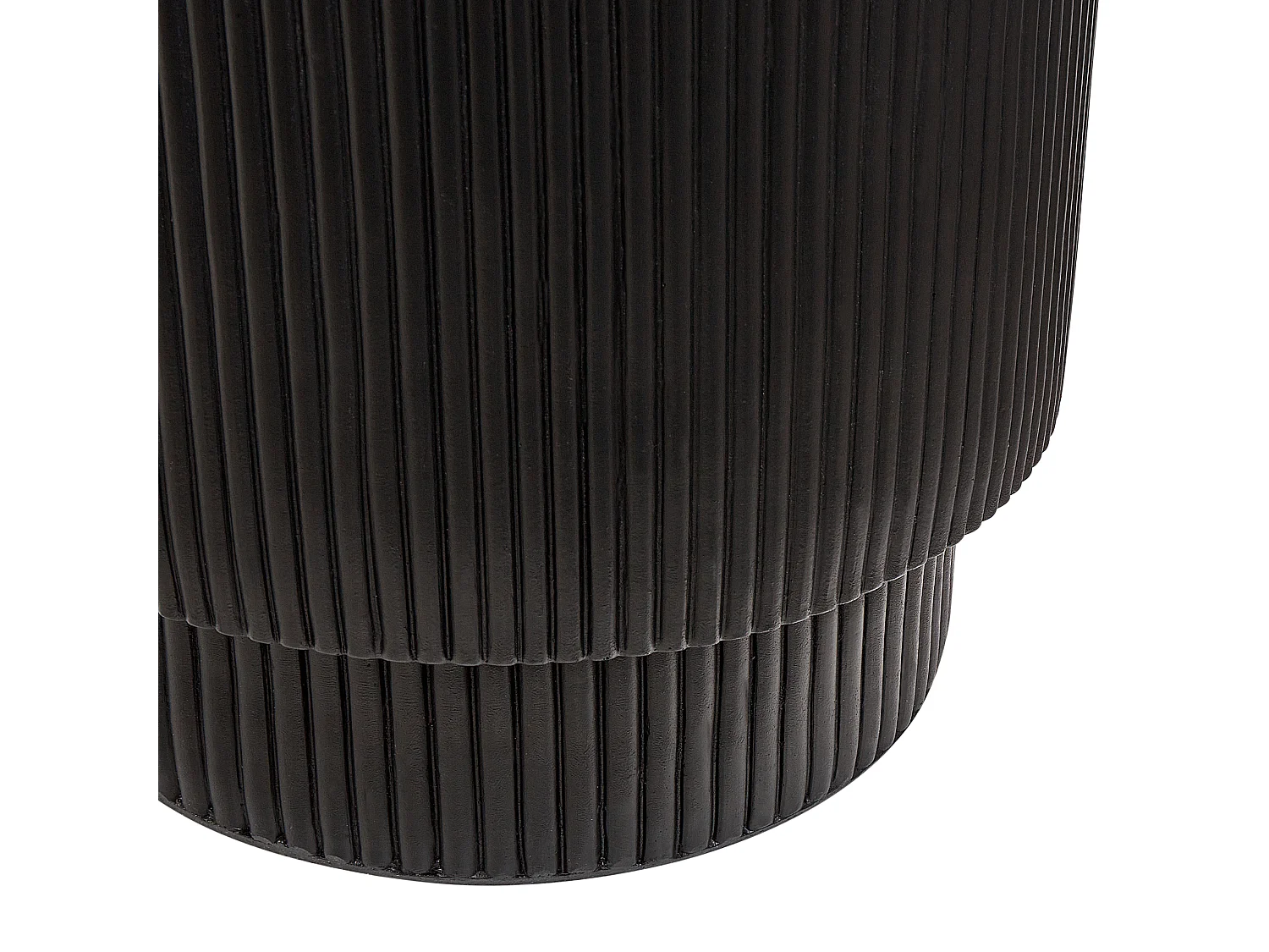 Table d'appoint BICCARI 38 cm 38 cm Noir