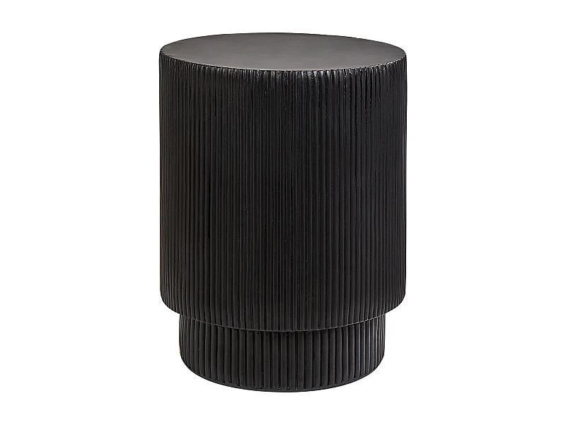 Table d\'appoint BICCARI 38 cm 38 cm Noir