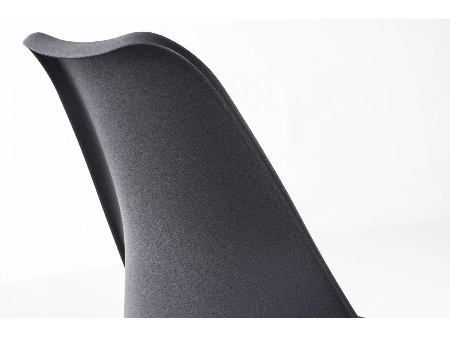 Chaise de bureau - Similicuir & Blanc - Noir - Pegleg