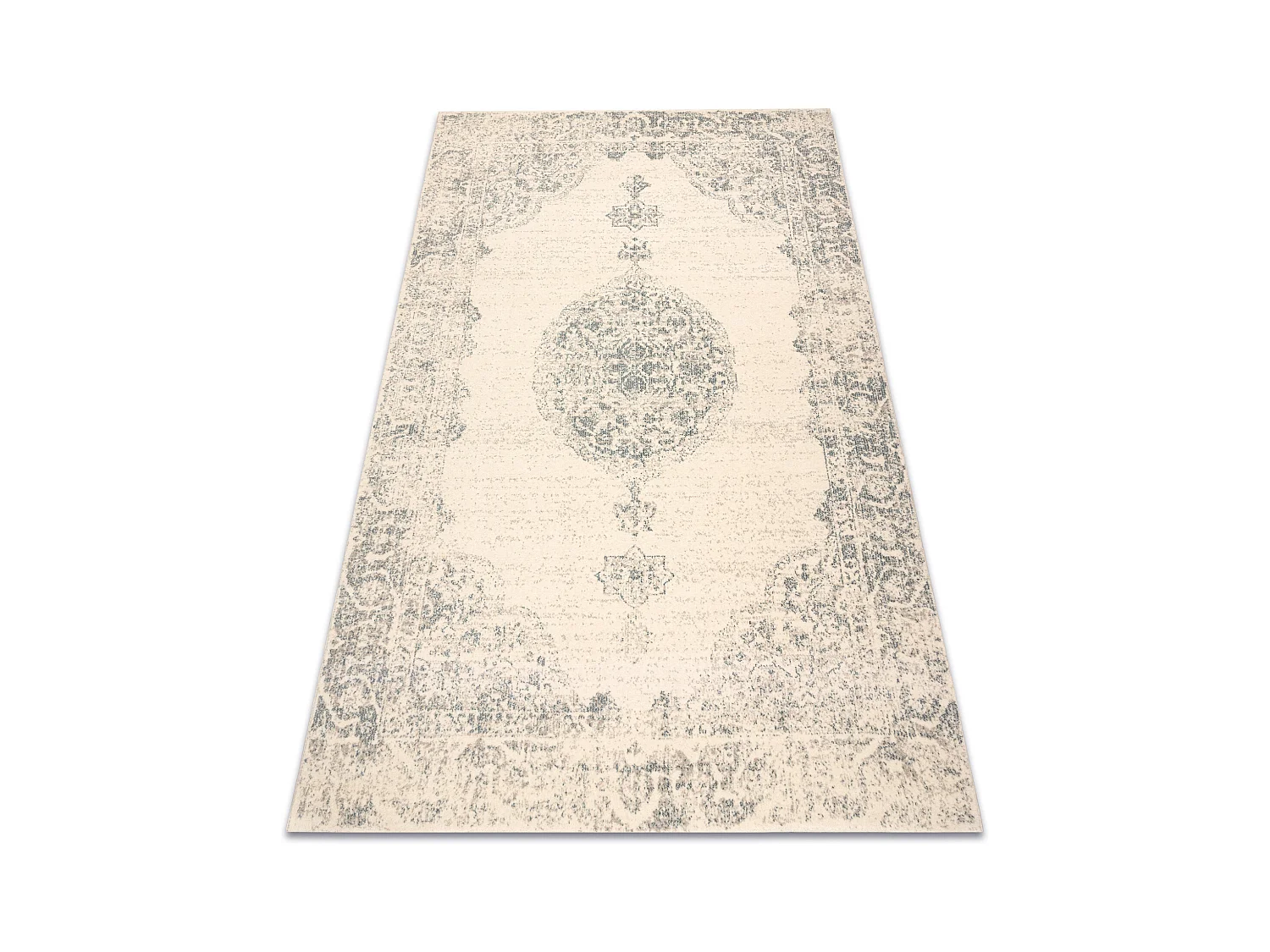 Tapis en laine ABBY 486.24.LA100 OSTA Ornement, cadre classique beige  200x300 cm