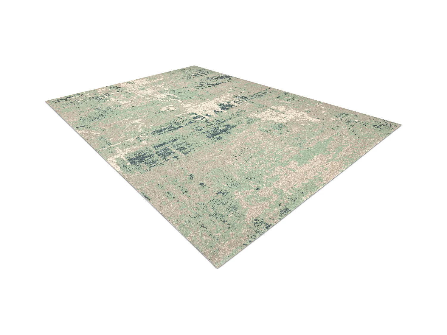 Tapis en laine ABBY 486.13.LA113 OSTA Vintage, moderne vert / gris 240x340 cm