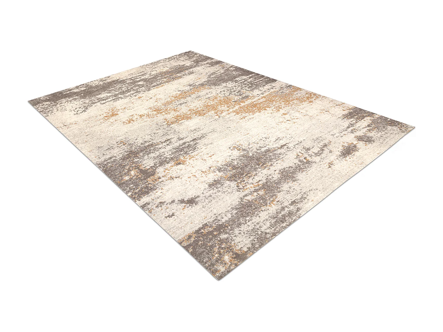 Tapis en laine ABBY 486.28.LA110 OSTA Vintage, moderne beige / gris 80x160 cm
