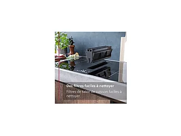 Plaque de cuisson avec hotte intégrée Neff V58FHQ4L0 N70 80 cm