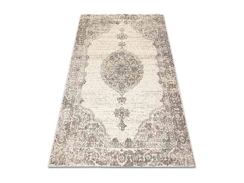 Alfombra de lana ABBY 486.24.LA110 OSTA Adorno, marco clásico gris /  200x300 cm