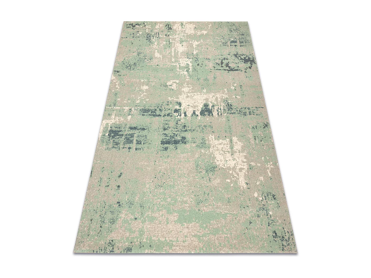 Tappeto in lana ABBY 486.13.LA113 OSTA Vintage, moderno verde / grigio 160x240 cm