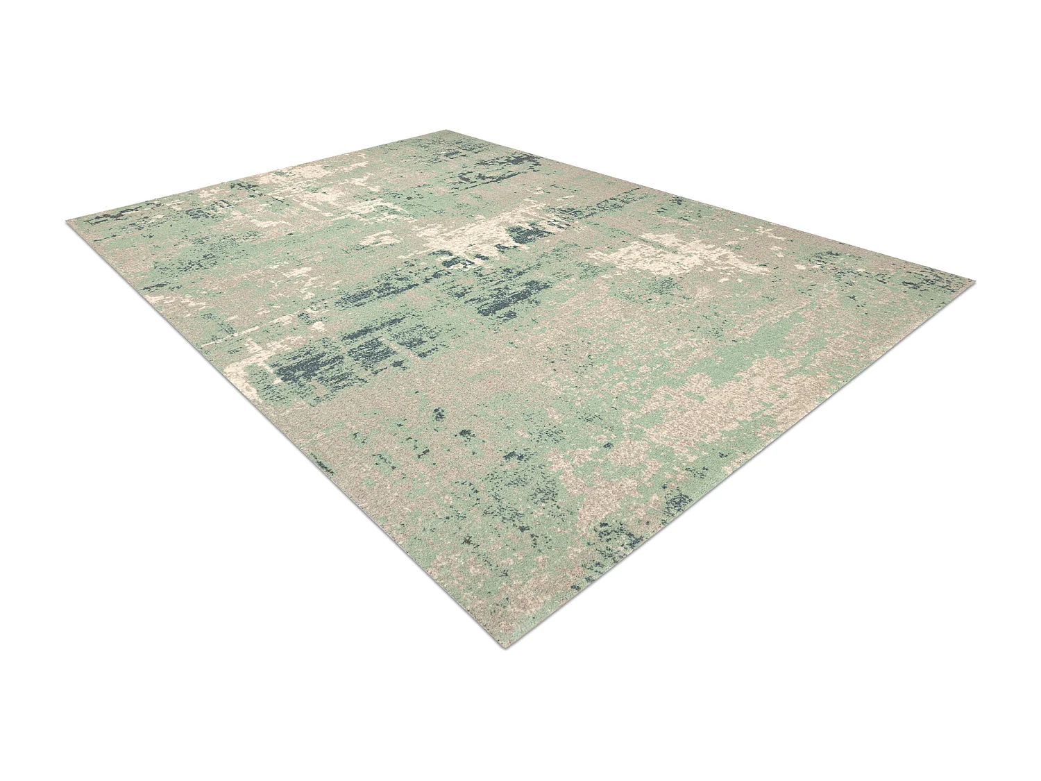 Tapis en laine ABBY 486.13.LA113 OSTA Vintage, moderne vert / gris 135x200 cm