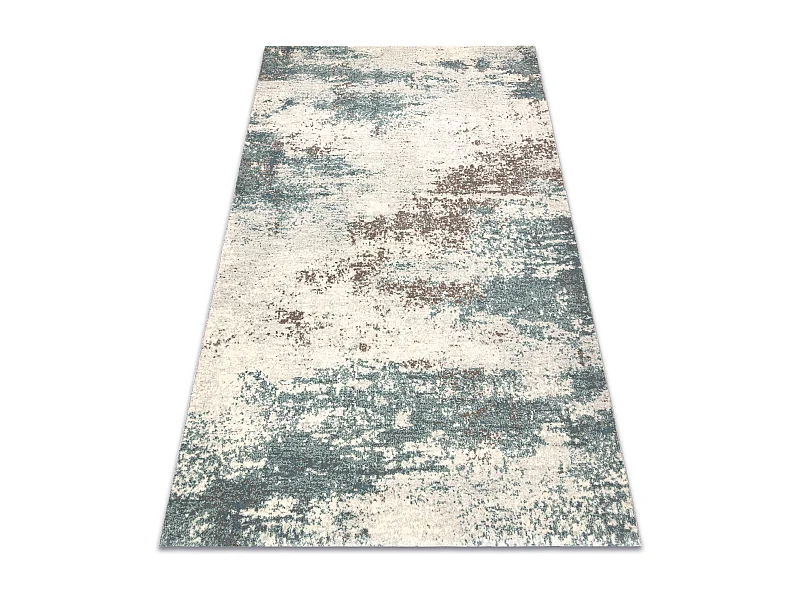 Tapis en laine ABBY 486.28.LA111 OSTA Vintage, moderne beige / bleus 160x240 cm